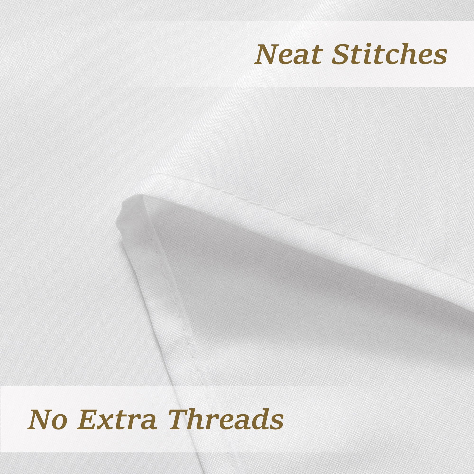 N&Y HOME Waterproof Fabric Shower Curtain or Liner with 9 Mesh Pockets - Black, 71x72 Inches