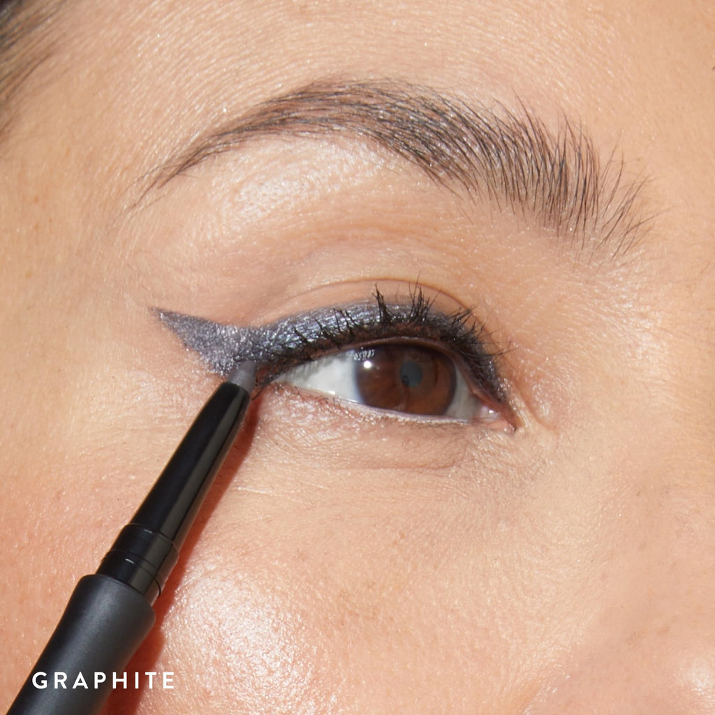 LAURA GELLER NEW YORK INKcredible Gel Eyeliner - Blackbird - Waterproof Smudge-proof Eyeliner Pencil - Built in Sharpener
