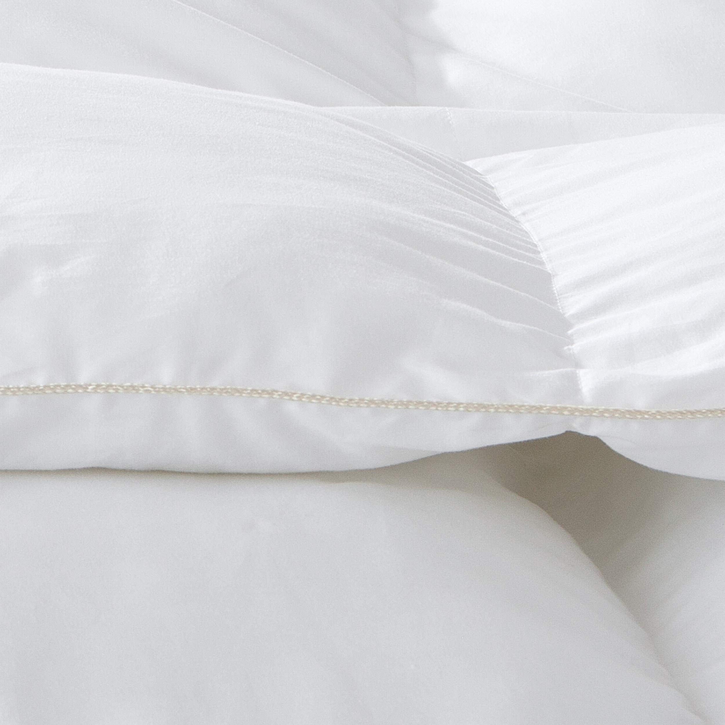 Luxurious All-Season Luxury Siberian Goose Down Pinch Pleated Comforter Duvet Insert 1200 Thread Count 120 X 98 inches, 100% Egyptian Cotton Down Feather Comforter (Palatial King, White)