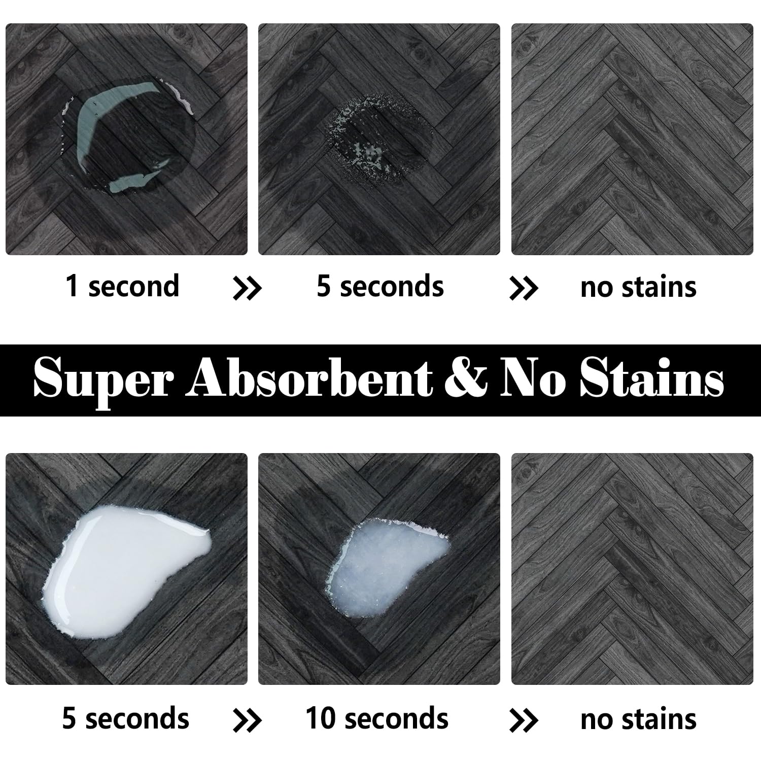 Dog Food Mats for Floors Absorbent, Pet Cat Food Mat - Quick Dry Dog Bowl Mats for Food and Water, Eco-Friendly Boho Pet Supplies
