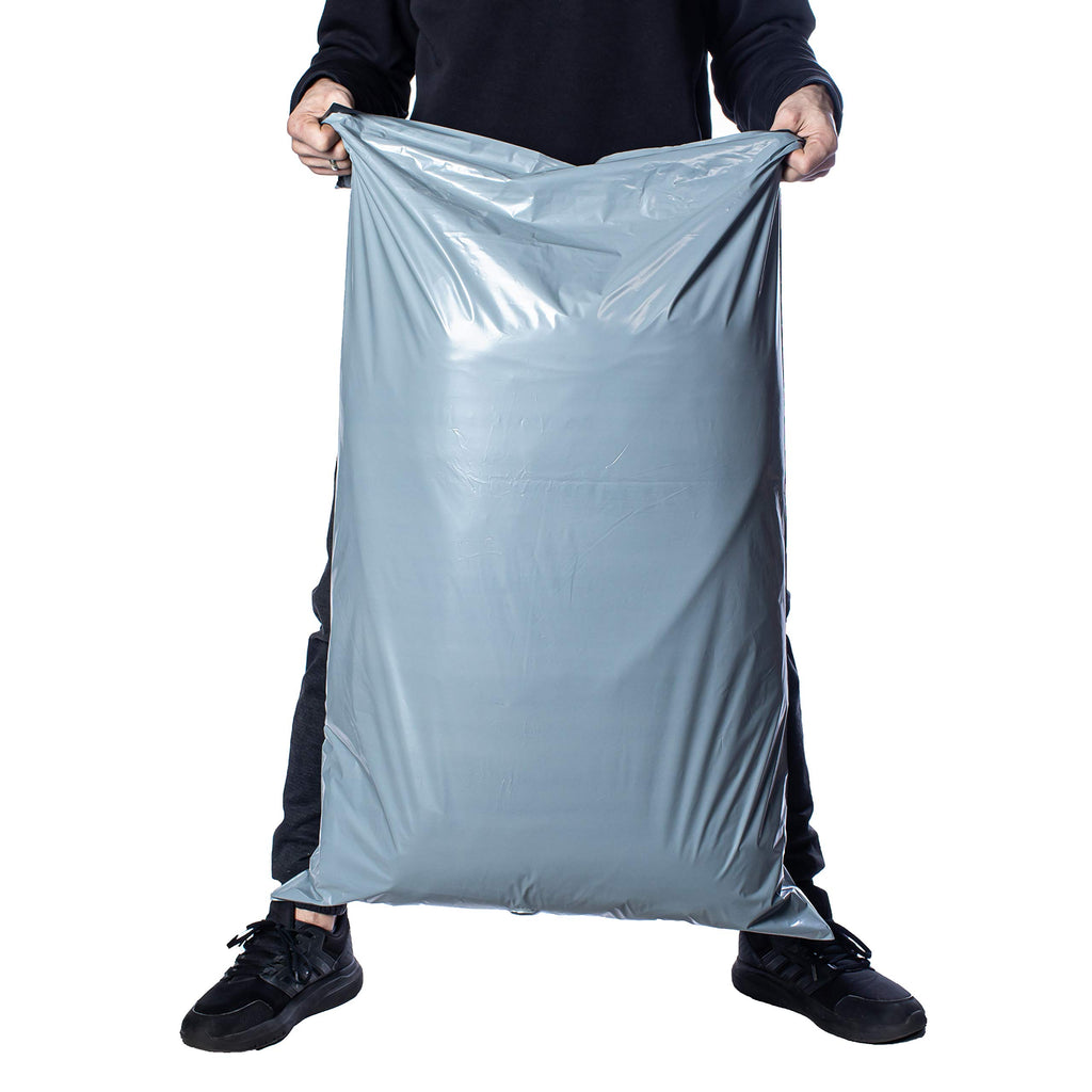 5 Large Shipping Bags 17x24 | Jumbo Poly Mailers for clothes | Strong Thick Mailing Bags with Self Adhesive | Self Sealing Shipping Envelopes
