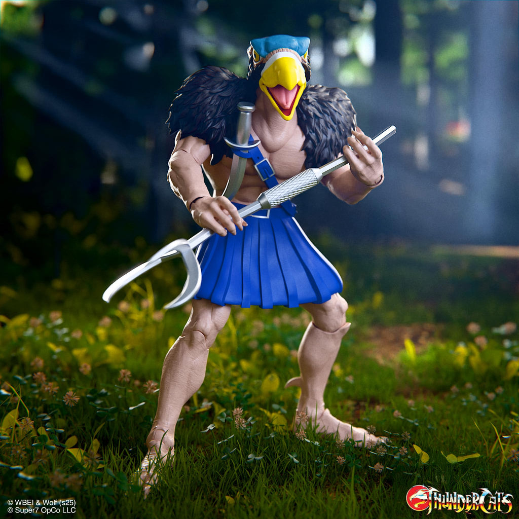 Super7 ULTIMATES! Thundercats Ghost Jaga - 7" Thundercats Action Figure with Accessories - Classic Cartoon Collectibles and Retro Toys