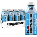 BODYARMOR Lyte Sports Drink Low-Calorie Beverage, Blueberry Pomegranate, Coconut Water Hydration, Natural Flavors with Vitamins, Potassium-Packed Electrolytes, 16 Fl Oz (Pack of 12)