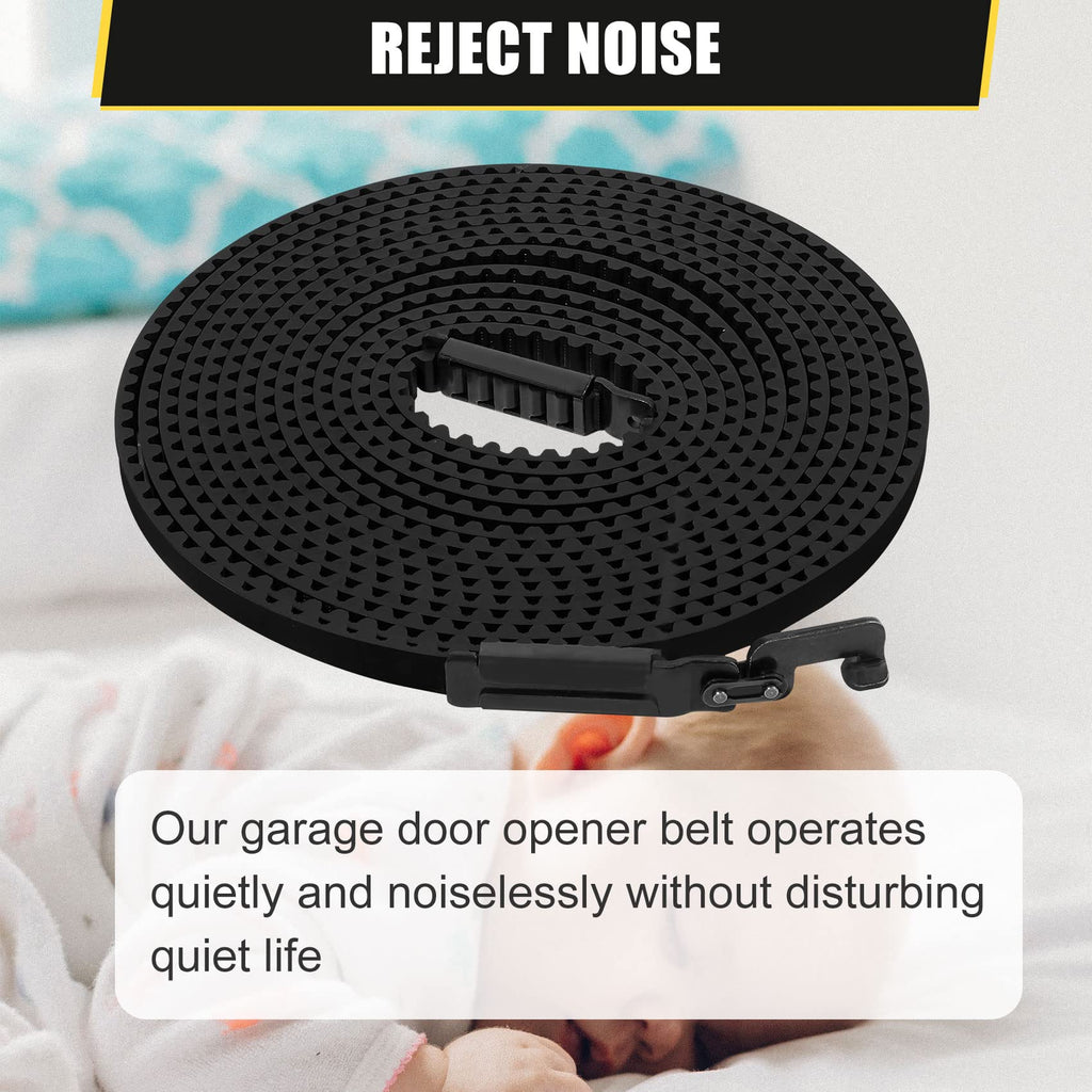 Vanesa 41A5250 Belt for 7 Ft High Garage Door, 237" Garage Door Opener Belt Compatible with liftmaster Chamberlain Garage Door Opener Models HD920EV WD822KD 248739 248754 HD900D HD520EV