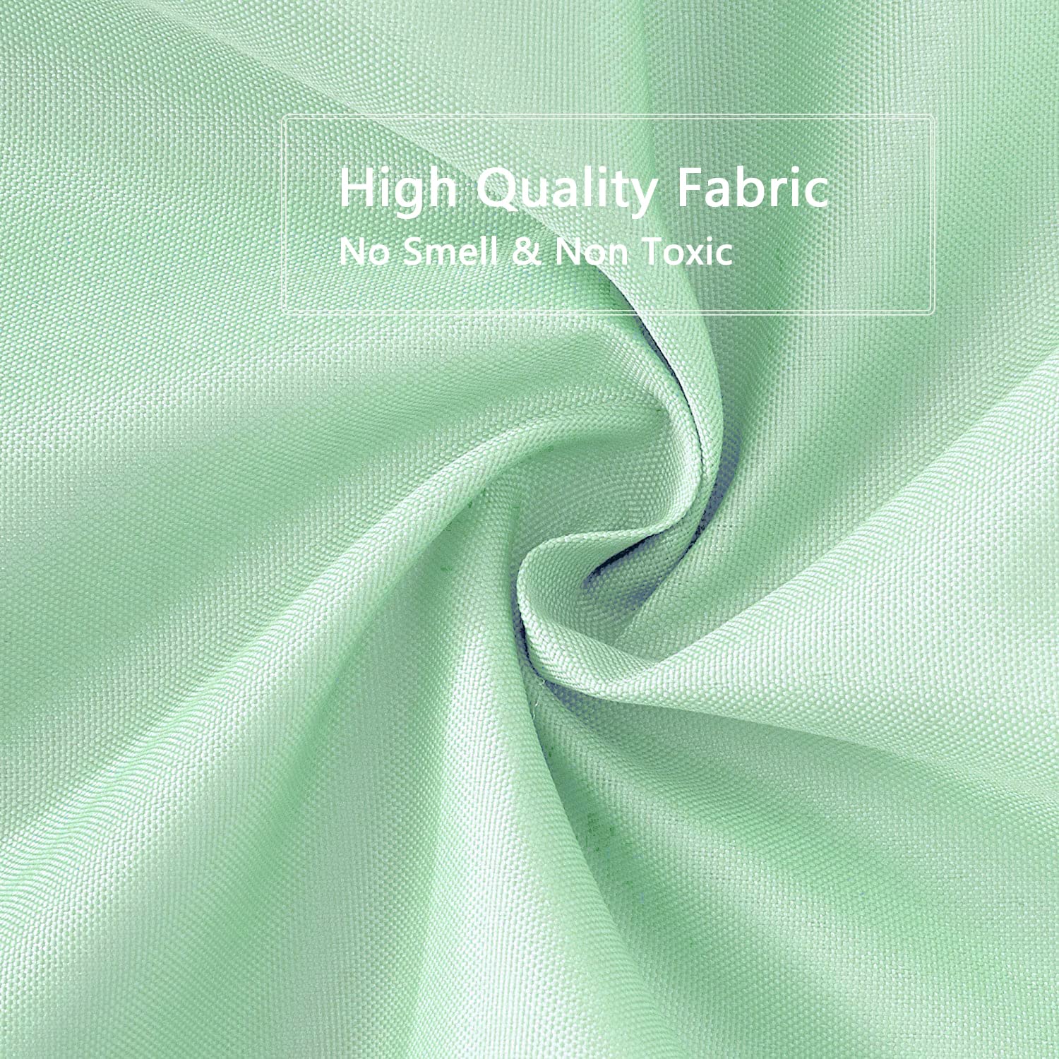 LLSCL Fabric Shower Curtain Liner with Magnets, Waterproof Hotel Quality, 72 x 72 Machine Washable