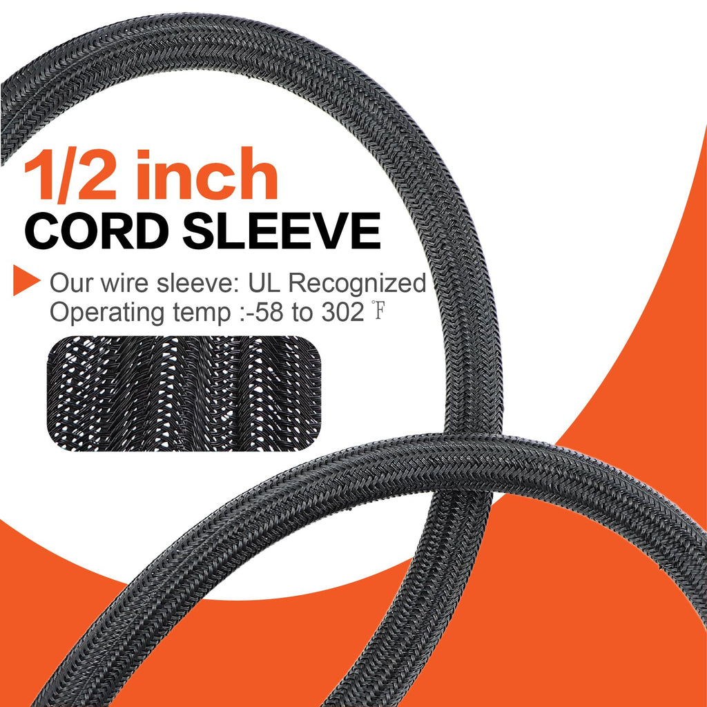 4 Gauge Wire (50ft Each - Red/Black) Copper Clad Aluminum CCA with Cable Cutter,Lugs Terminal Connectors and Heat Shrink Tube - Battery Power/Ground Cable,Car Audio Speaker,RV Trailer Amp Wiring kit