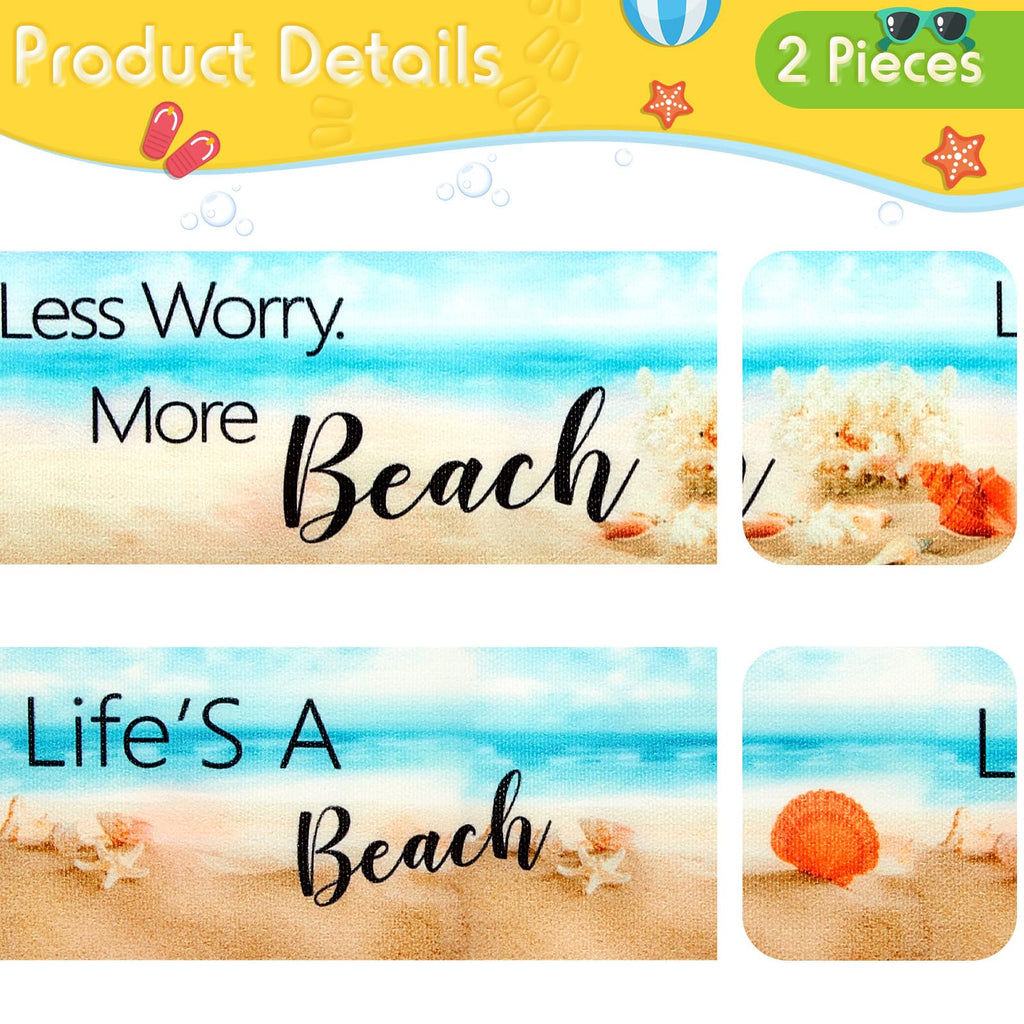 Boao 4 Pack Towel Bands for Beach Chair, Pool & Cruise Essentials, Elastic and Windproof, Towel Chair Clips Lounge Strap Holder, Cruise Ship Accessories (American Flag)