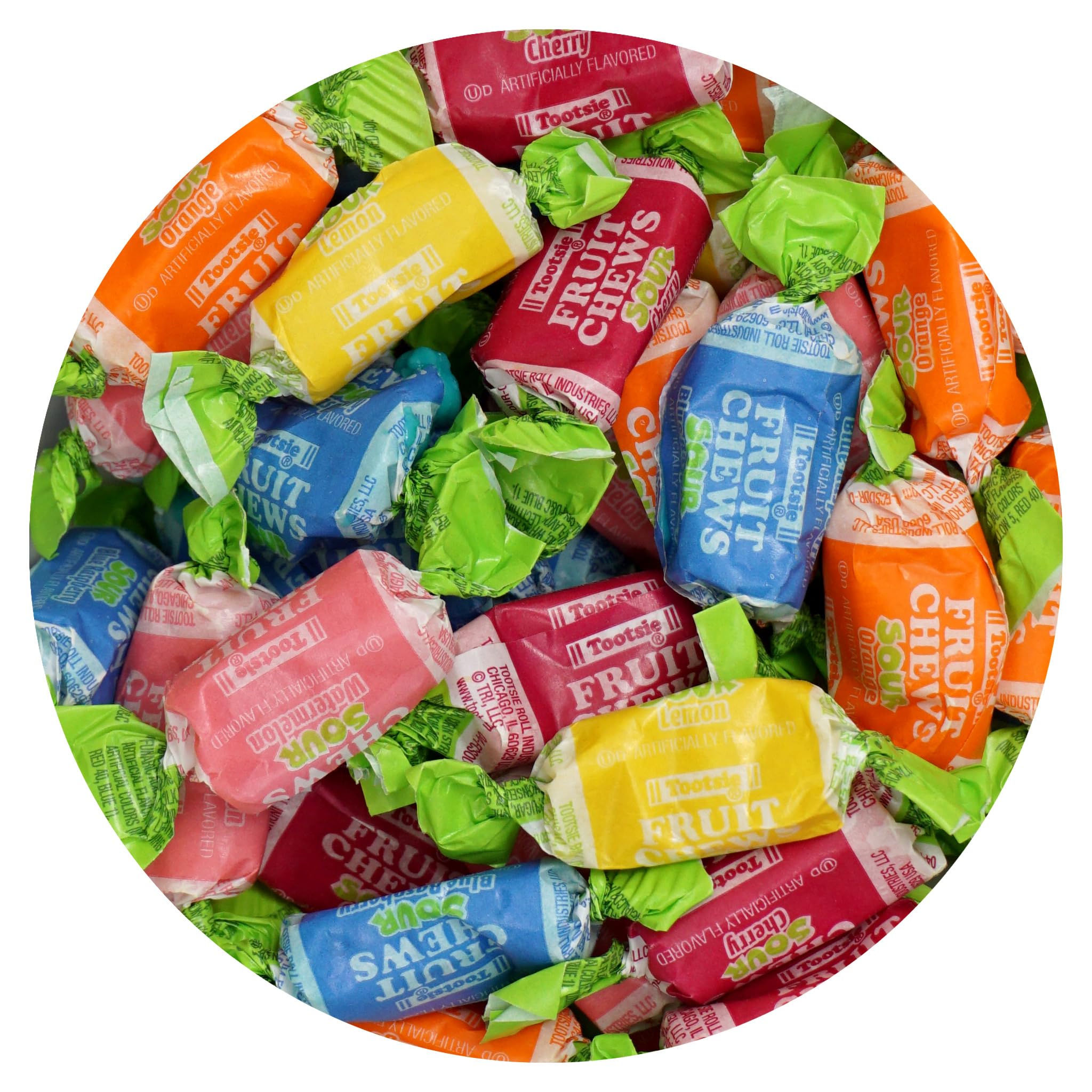 TootsieMidgees & Large Mix, 2lb Bulk Bag, Mini & Large Chocolate Bars, Individually Wrapped Bulk Candy, The Hampton Popcorn & Candy Company