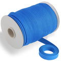 Tewadoo Bias Tape Double Fold 1/2 Inch - Black 55 Yards Polyester Binding Tape for Sewing, Quilt Binding, Hemming, Seaming and Fabric Piping