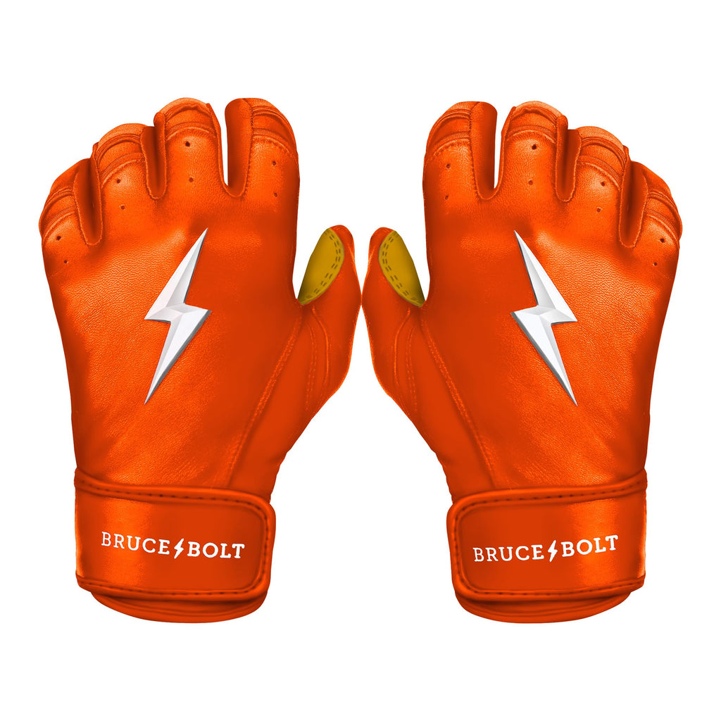 BRUCE BOLT Original Series Short Cuff Batting Gloves - Classic Edition - Adult & Youth Sizes