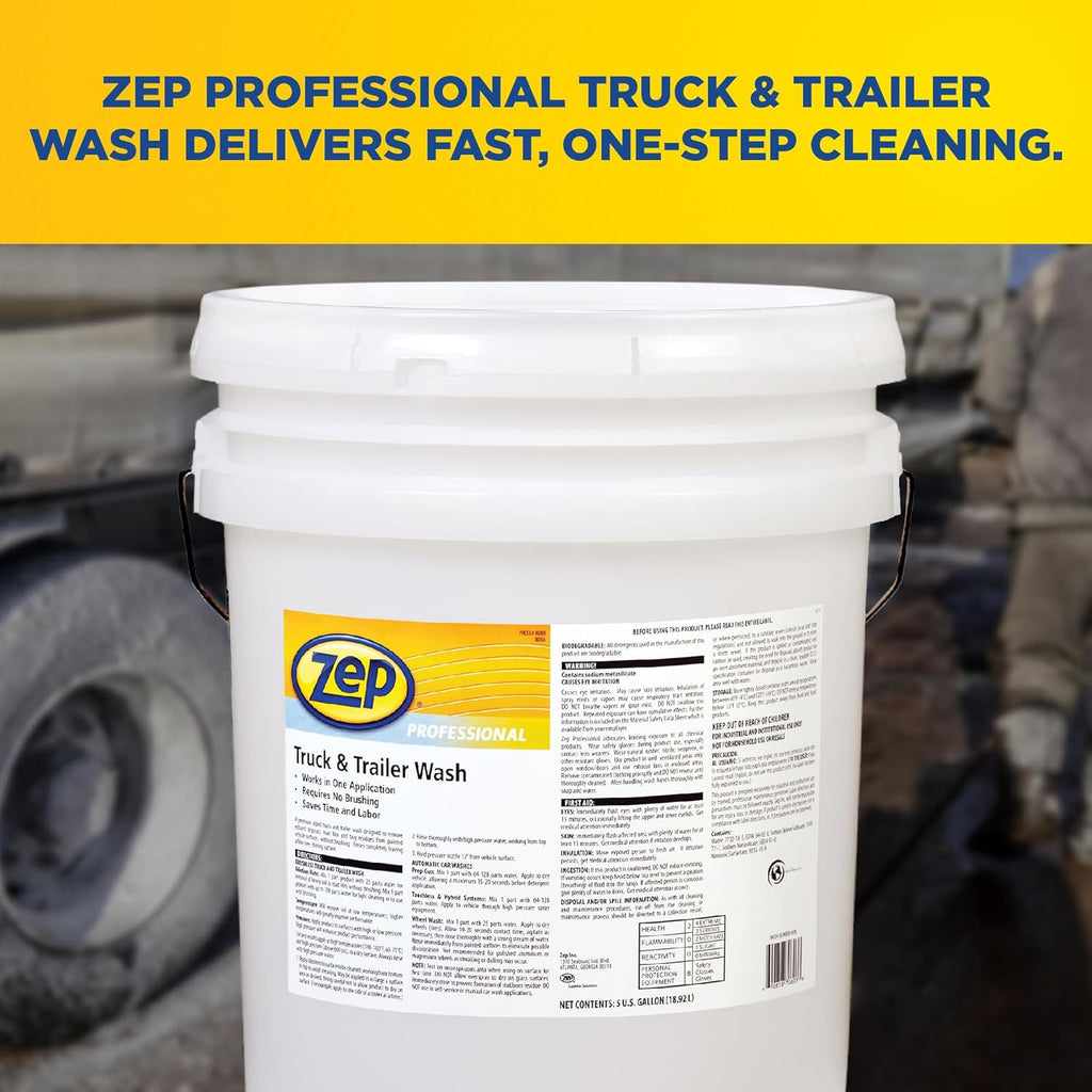 SEPTLS019R08035 - Zep Professional Truck Trailer Washes - R08035