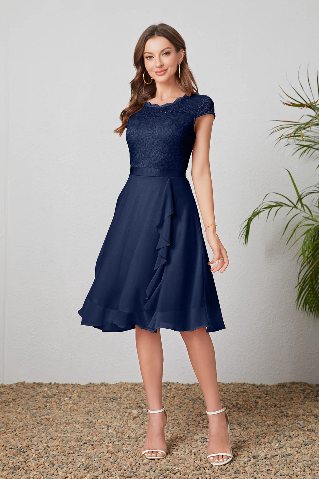 Women's Cocktail Dresses for Women Evening Party, Tea Party Dress for Women 2025 Wedding Guest Dress Prom Semi Formal Dress