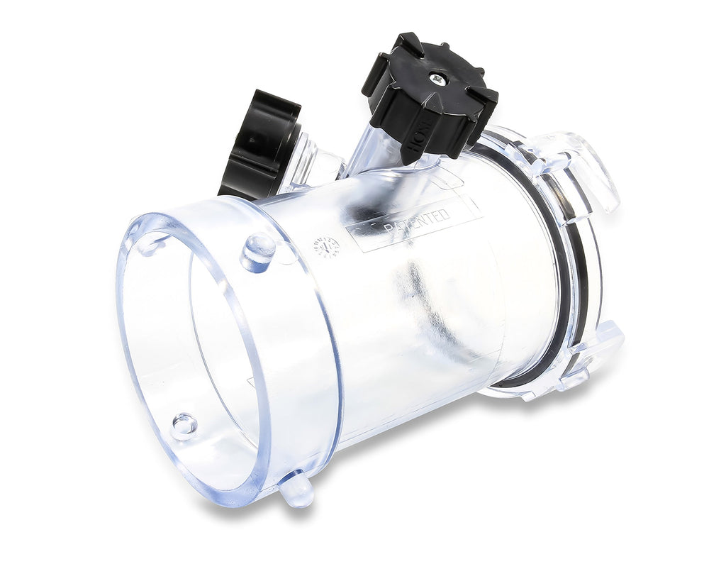Camco Dual Flush Pro Camper/RV Holding Tank Rinser - Features 3-Inch Gate Valve & Reverse Flush Valve - Empties & Flushes RV Black Water Tanks and RV Sewer Hose (39062)