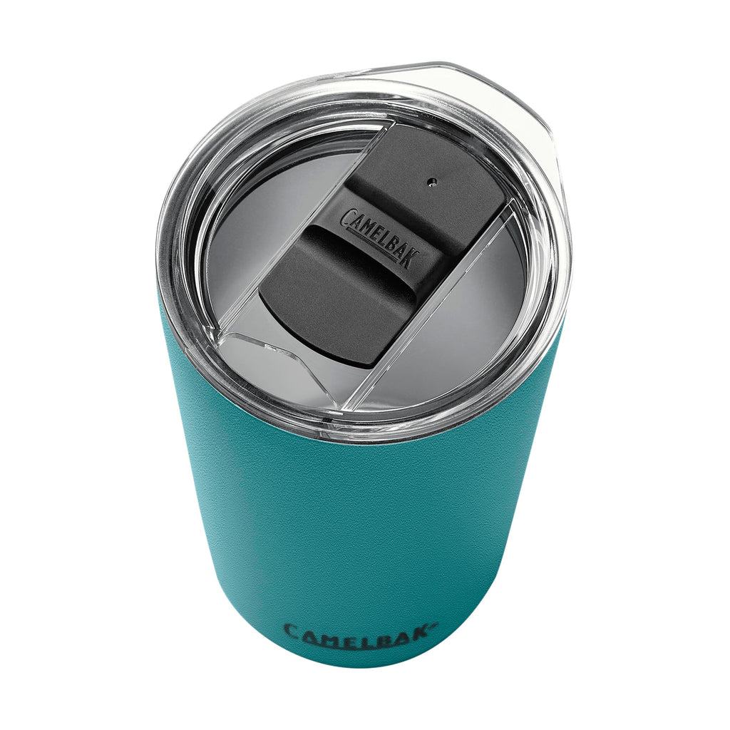 CamelBak Horizon Insulated Stainless Steel Tumbler with Tri Mode Spill Resistant Lid, 16oz, Moss