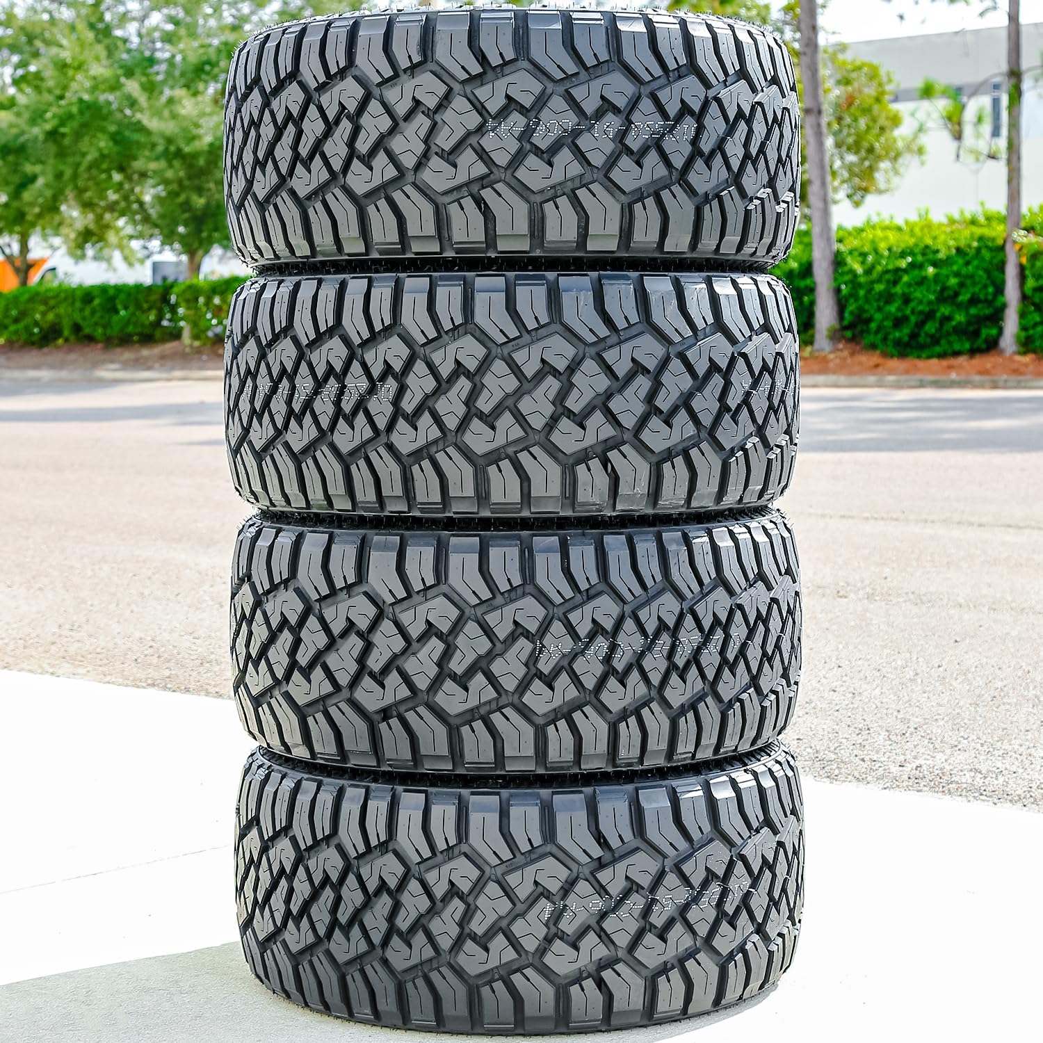 Arisun Aresta R/T ZG07 All-Terrain Mud Off-Road Light Truck Radial Tire-33X12.50R20LT 33X12.50X20 33X12.50-20 114Q Load Range E LRE 10-Ply BSW Black Side Wall