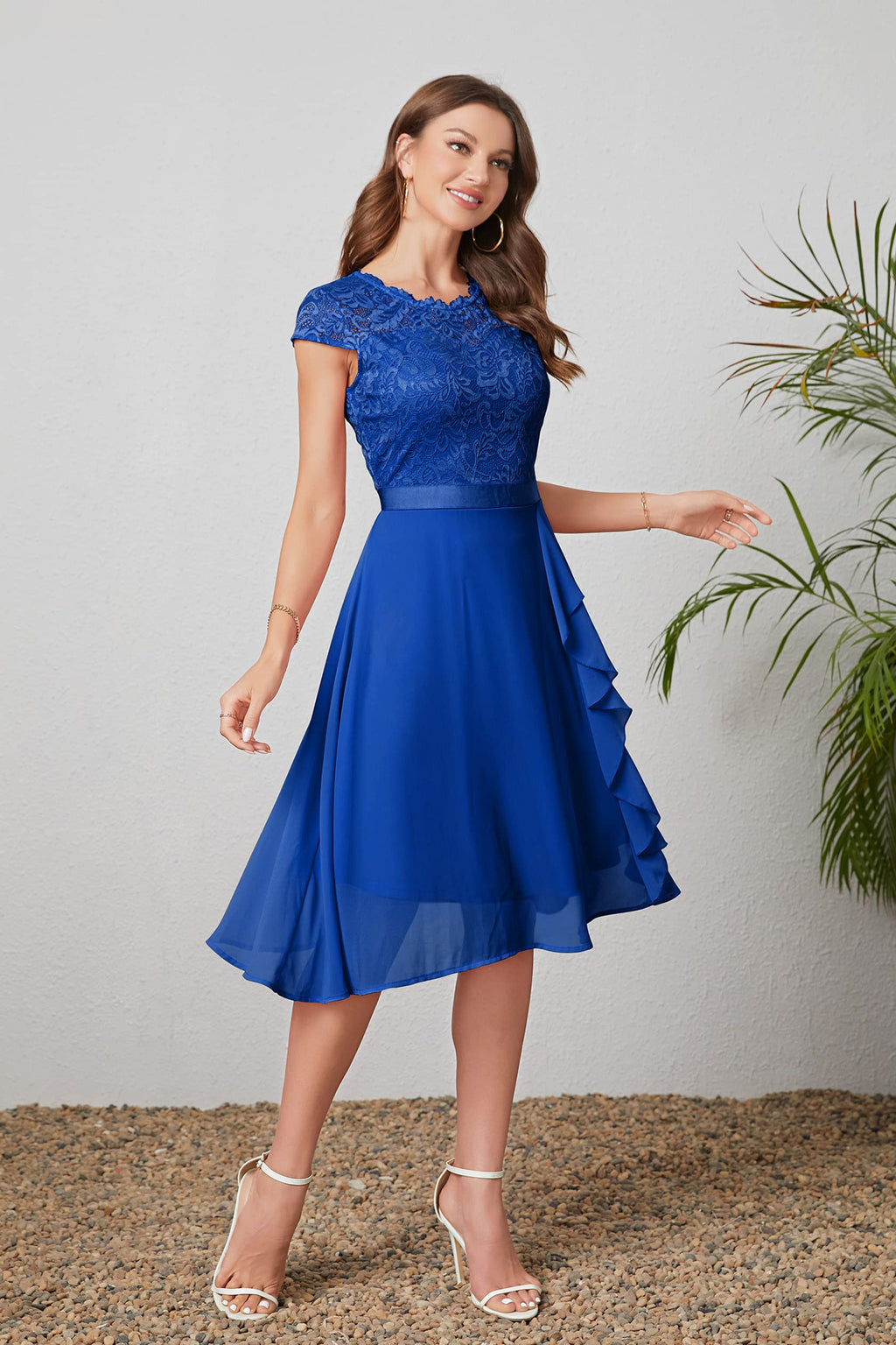 Women's Cocktail Dresses for Women Evening Party, Tea Party Dress for Women 2025 Wedding Guest Dress Prom Semi Formal Dress