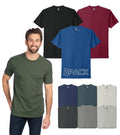 Next Level Apparel 6210 Men's T-Shirts, Pack of Unisex CVC Cotton Blend Bulk Undershirt – Custom Color Set Remera para Hombre
