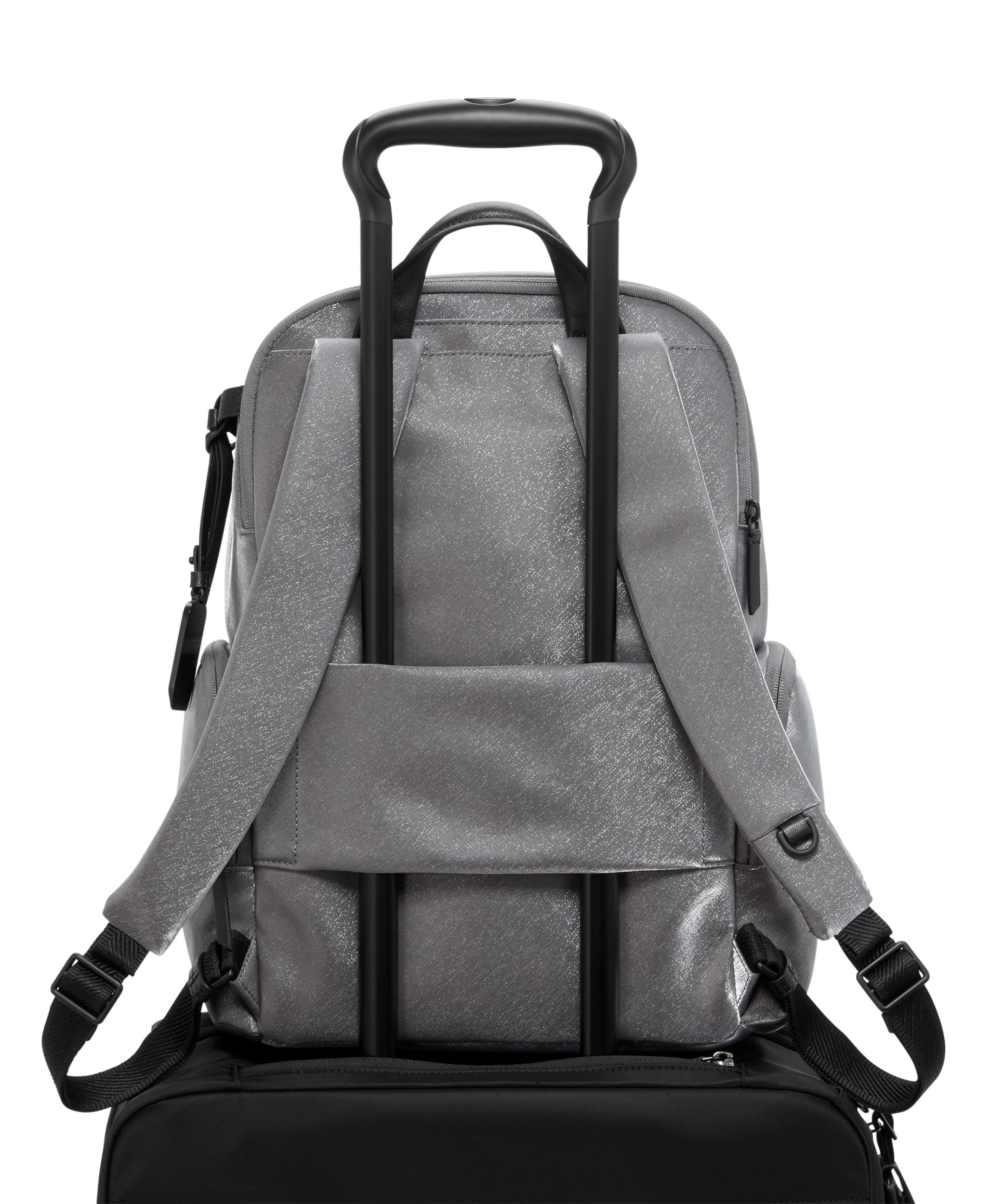 TUMI - Voyageur Celina Backpack - Women's Work and Travel Bag - 16.0" X 10.6" X 6.5" - Holds Up to 16" Laptop - Black & Gold Hardware