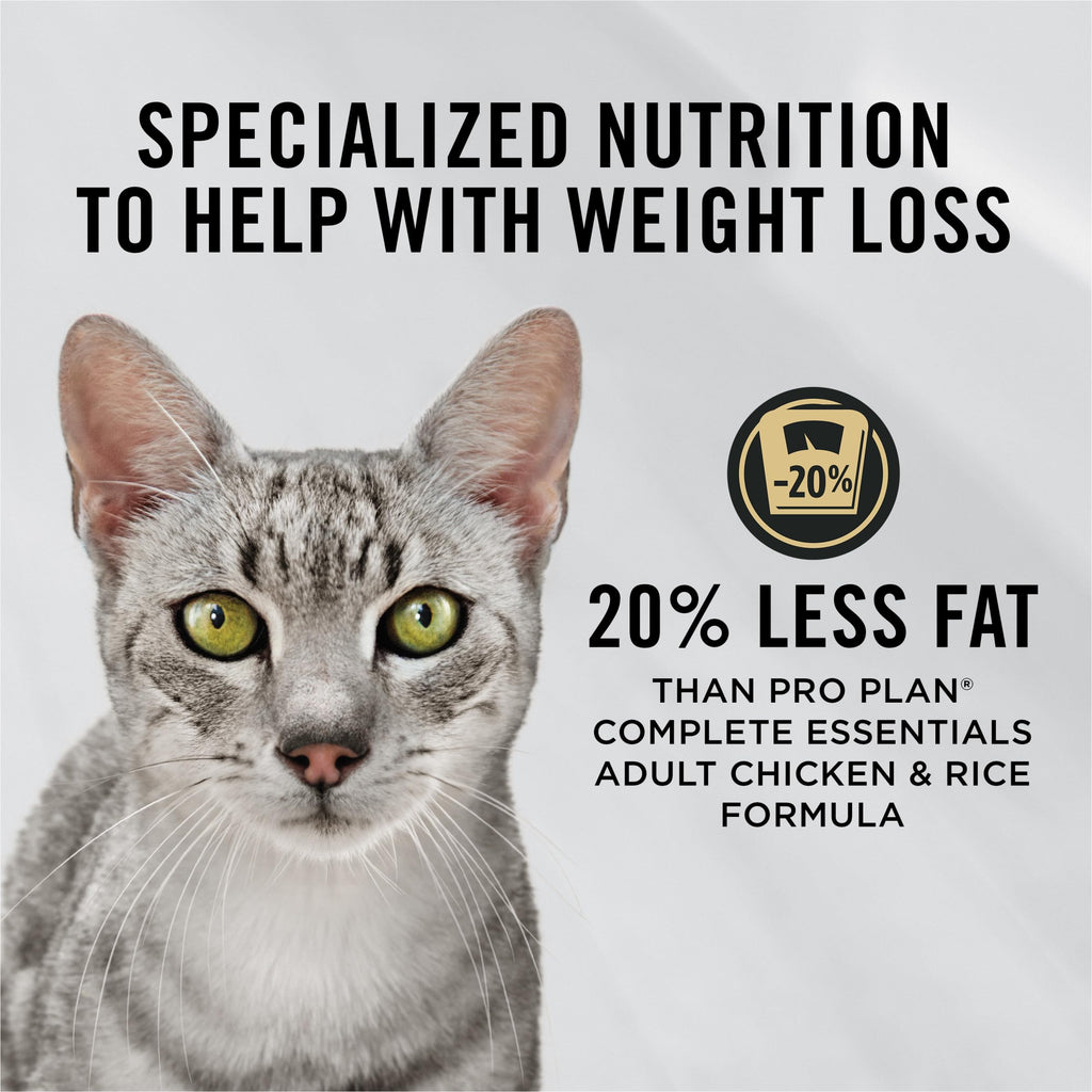 Purina Pro Plan Weight Control Dry Cat Food, Chicken and Rice Formula - 3.5 lb. Bag