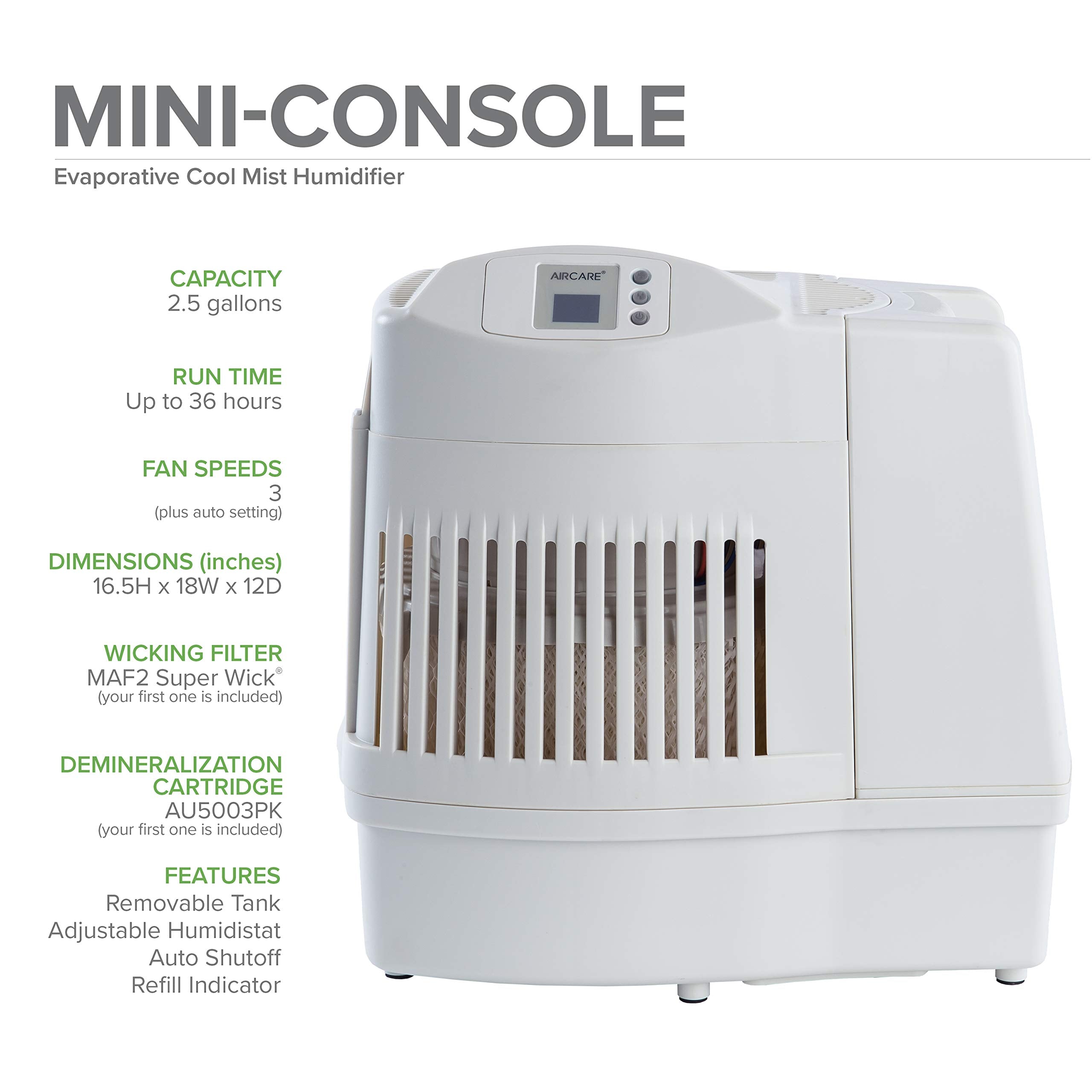 AIRCARE MA Whole-House Console-Style Evaporative Humidifier (Console)