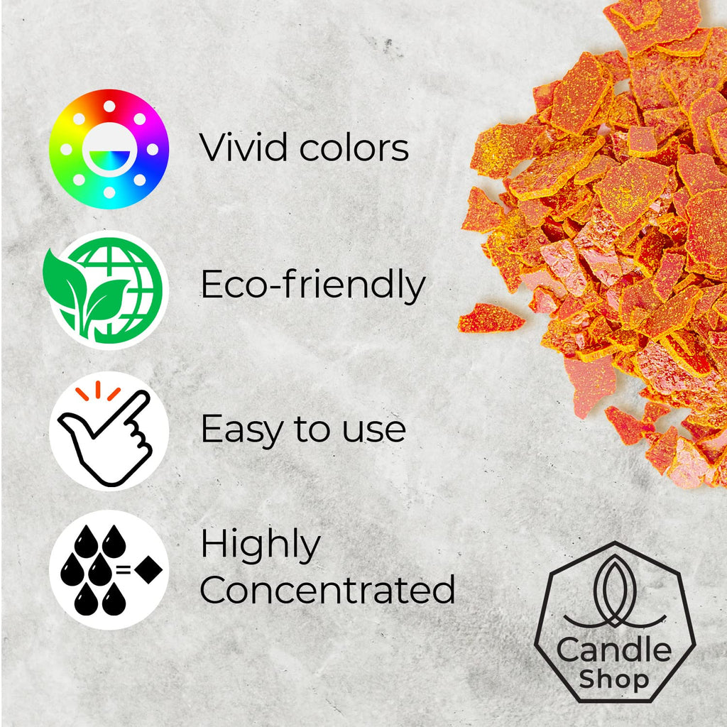 Liquid Candle Wax Dye for Soy Candle Making - 16 Popular Candle Dye Coloring Set - Premium Liquid Candle Wax Coloring - Highly Concentrated Candle Colors