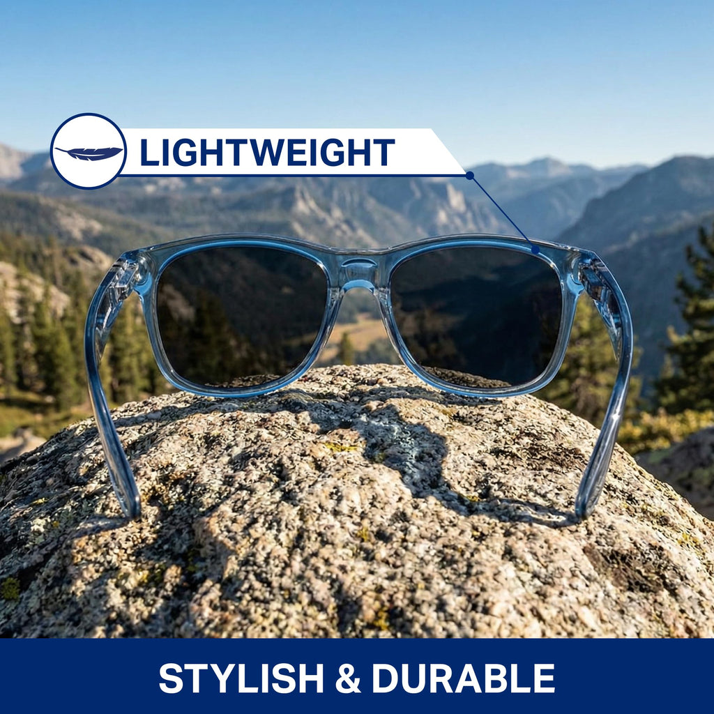 Blenders Eyewear M Class X2 – Polarized Sunglasses – Round Lens, Spring Loaded Hinge – 100% UV Protection – For Men & Women
