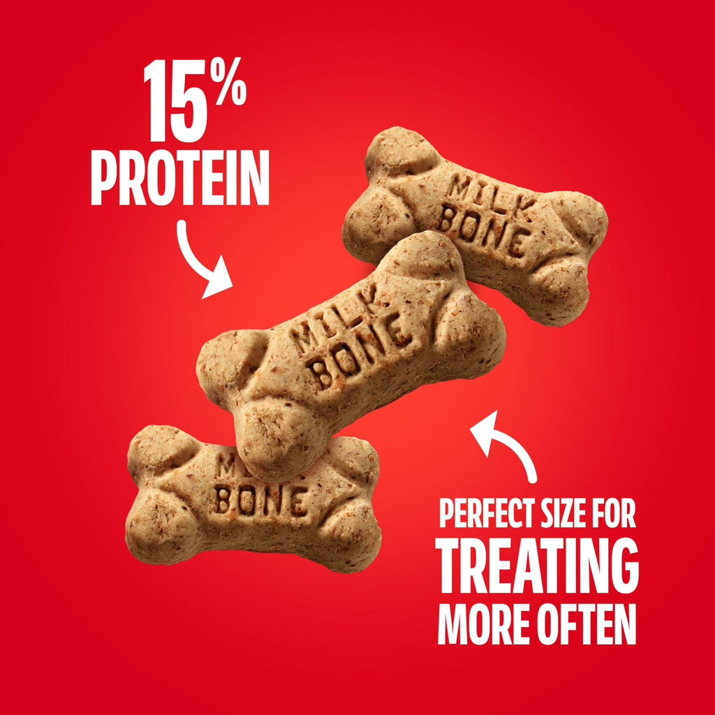 Milk-Bone Crunchy Small Dog Treats, 24 Oz. Boxes, Original Beef Flavor (Pack of 12)