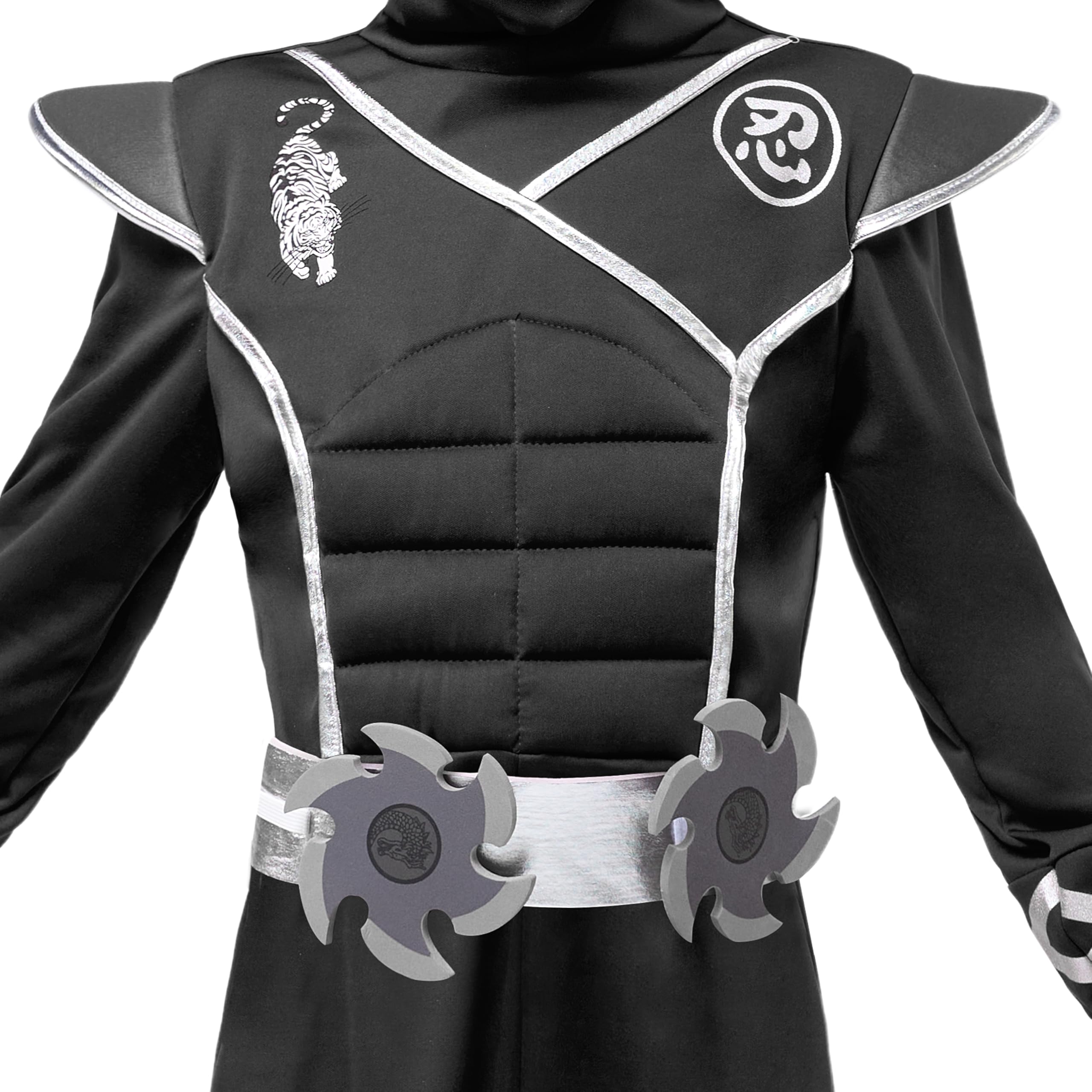 Spooktacular Creations Halloween Ninja Costume, Ninja Outfit Set for Kids, Halloween Costumes for Boys Dress Up Party