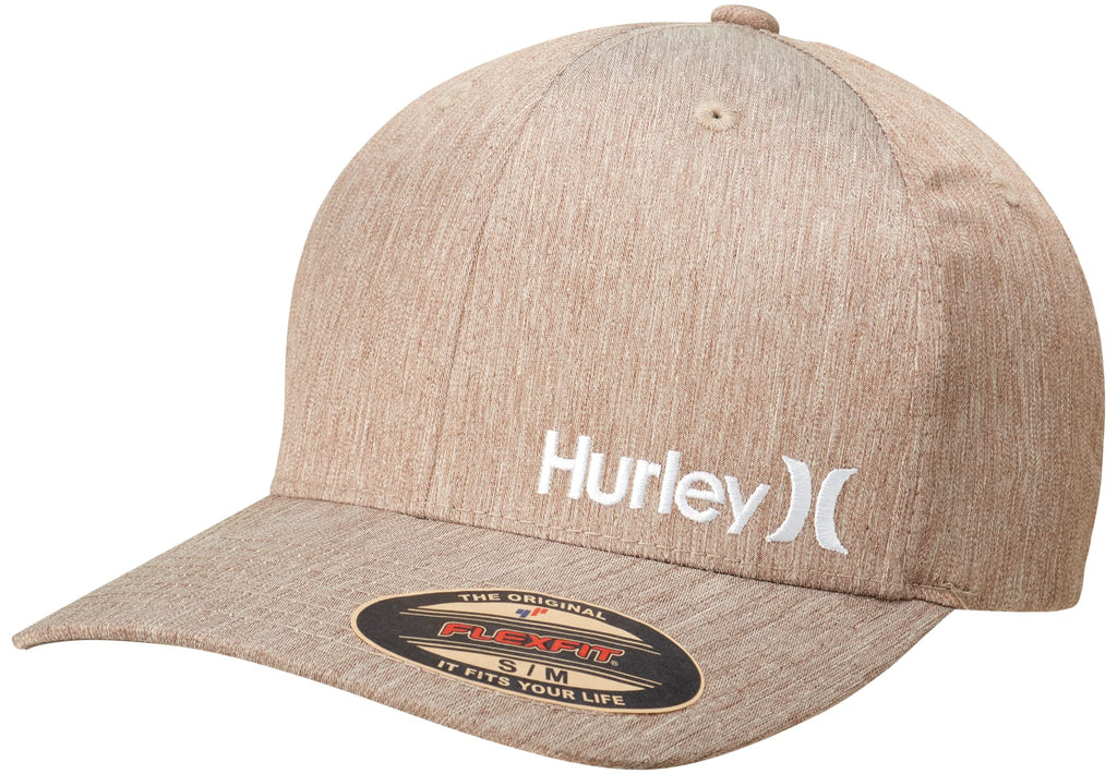Hurley mens One & Only Corp Flexfit Perma Curve Bill Baseball Hat