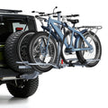 WILDROAD Hitch Bike Rack, Wobble Free Smart Tilting Bike Rack, Foldable 2-Bike Rack for Standard, Fat Tire and E-Bike, 2-Bike 180 lbs Capacity, Fits 2-inch Receiver