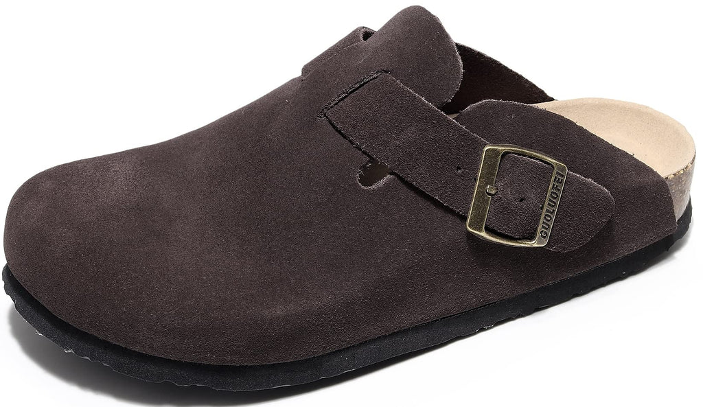 Clogs For Women, Womens Clogs- Mules House Slipers With Arch Support And Adjustable Buckle