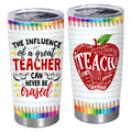 TEEZWONDER Thank You Gifts for Women - Chaos Coordinator 20 oz Stainless Steel Insulated Tumbler with Lid - Employee Appreciation Birthday Gifts for Women Coworkers Boss Teacher Nurse Friend