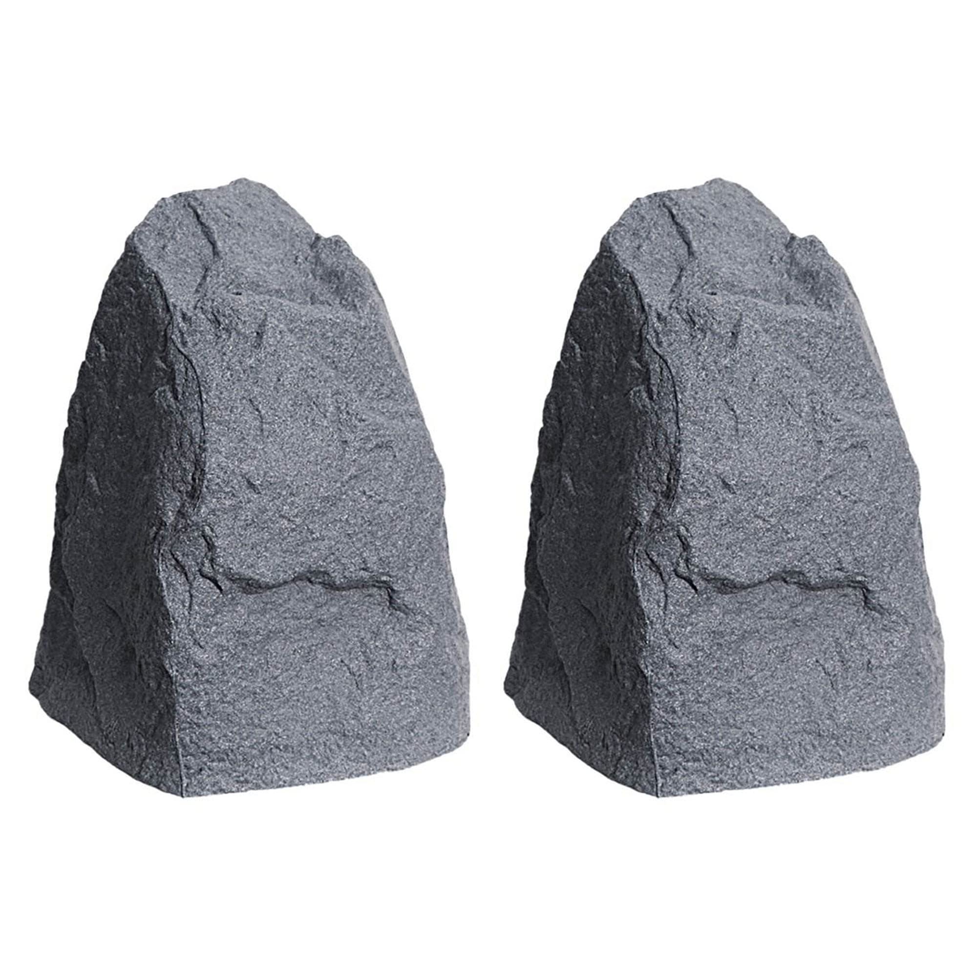 Algreen Faux Rock Cover, Decorative Accent for Garden & Landscaping, Warm Gray - Realistic Outdoor Hideaway for Pipes, Wells, Cable Boxes & Sprinkler Valves