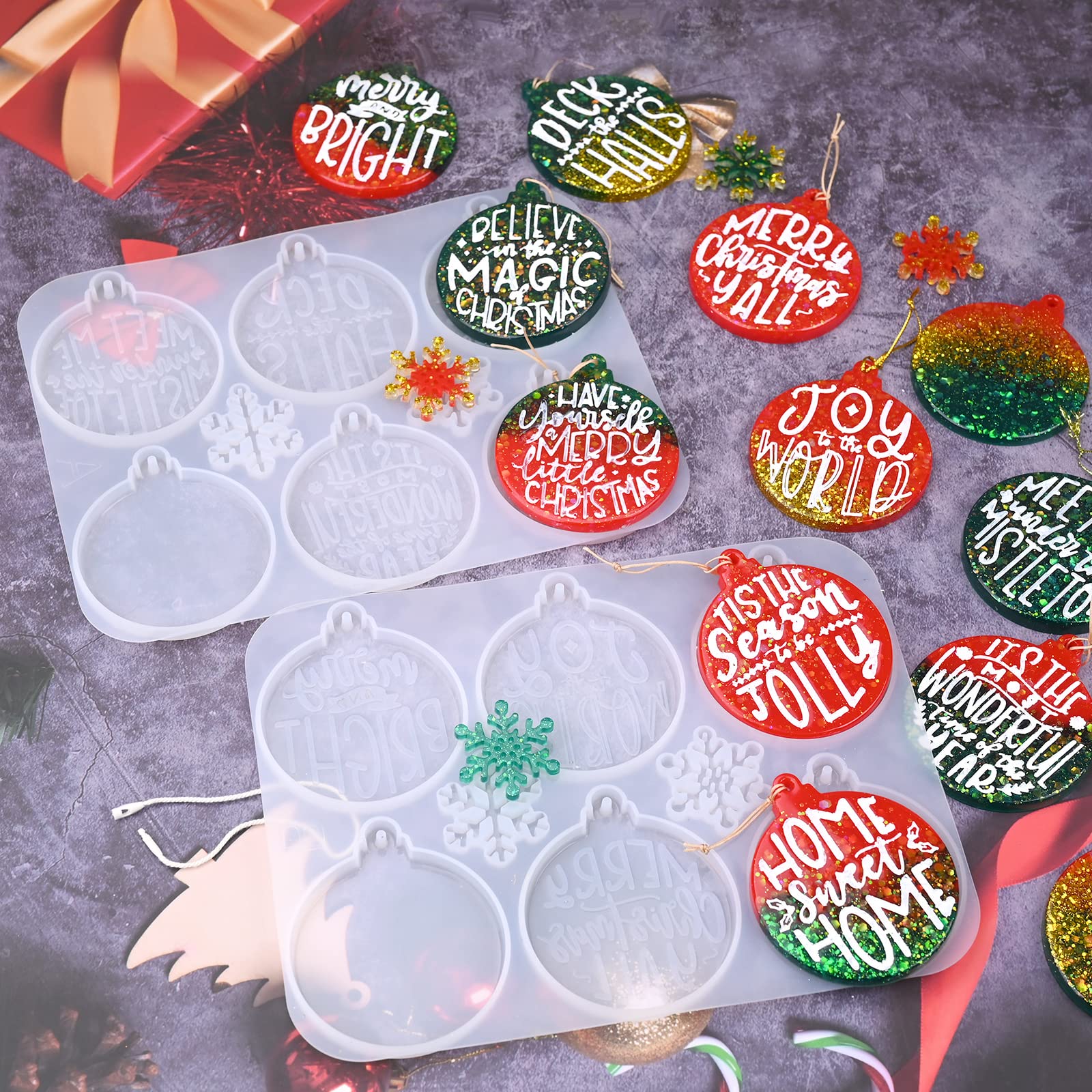 Sakolla 2 Pack Insect Silicone Soap Molds, 6-Cavity Dragonfly Butterfly Ladybug Shape Silicone Molds for Soap Making, DIY Baking Mold for Lotion Bars, Chocolate, Candy, Muffin, Biscuit, Cookie Pans