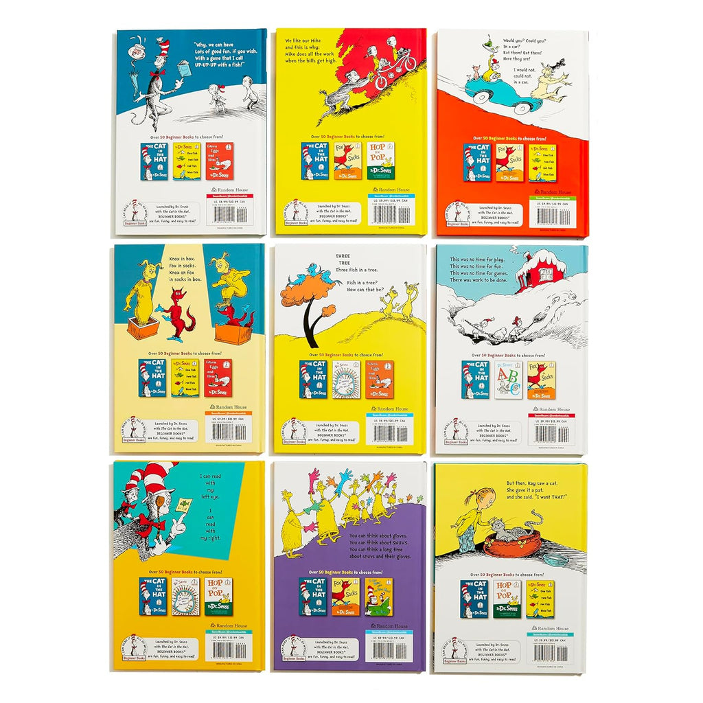 Dr. Seuss's Ultimate Beginning Reader Boxed Set Collection: Includes 16 Beginner Books and Bright & Early Books