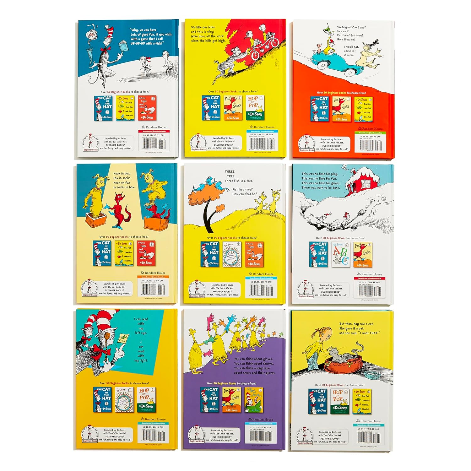 Dr. Seuss's Ultimate Beginning Reader Boxed Set Collection: Includes 16 Beginner Books and Bright & Early Books