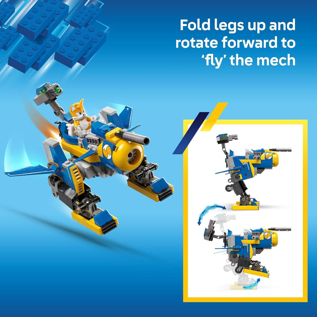 LEGO Sonic The Hedgehog Cyclone vs. Metal Sonic - Building Toy for Kids, Boys and Girls, Ages 8+ - Mech Suit with Minifigures for Pretend Play - Gift Idea for Birthdays - 77002