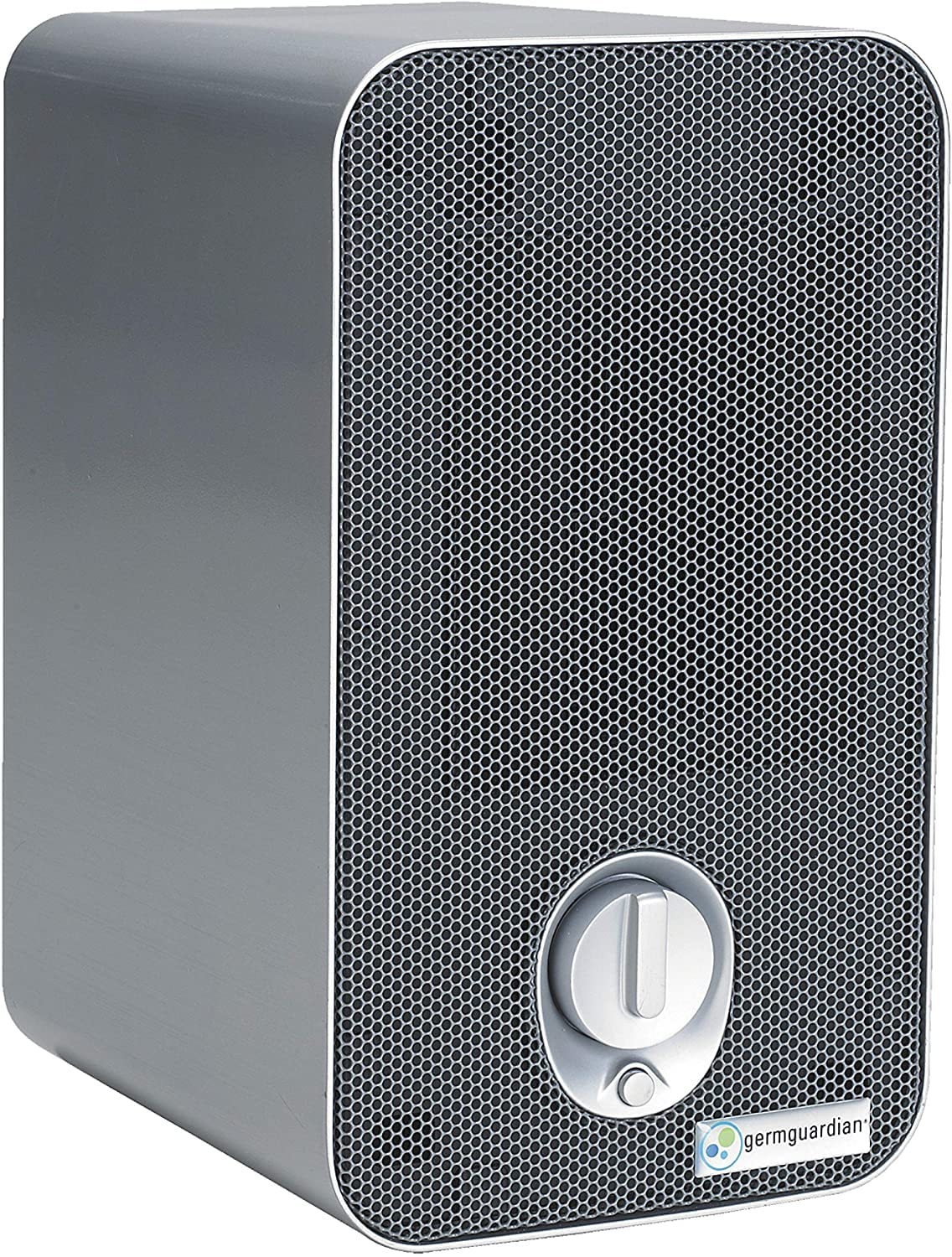 GermGuardian Air Purifier for Home with HEPA Filter, Removes 99.97% of Pollutants, Covers up to 375 Sq. Foot Room in 1 Hr, UV-C Light Helps Reduce Germs, Zero Ozone Verified, 11", Silver, AC4100CA