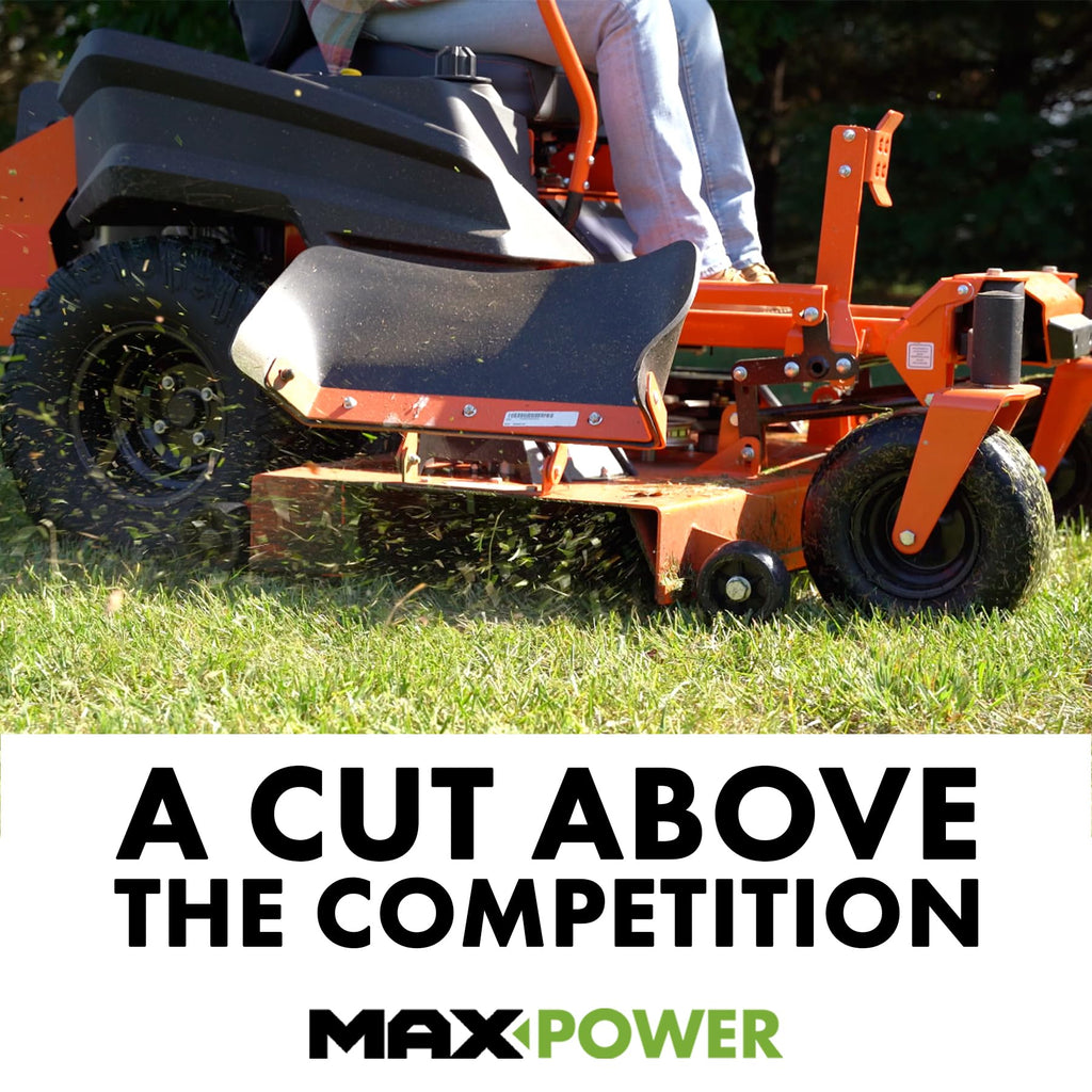 MaxPower 561544B 2-Blade Set for 46 Inch Cut MTD/Cub Cadet/Troy-Bilt Replaces 942-04244, 942-04290, 942-04244A, 742-04290, 742-04244, Black