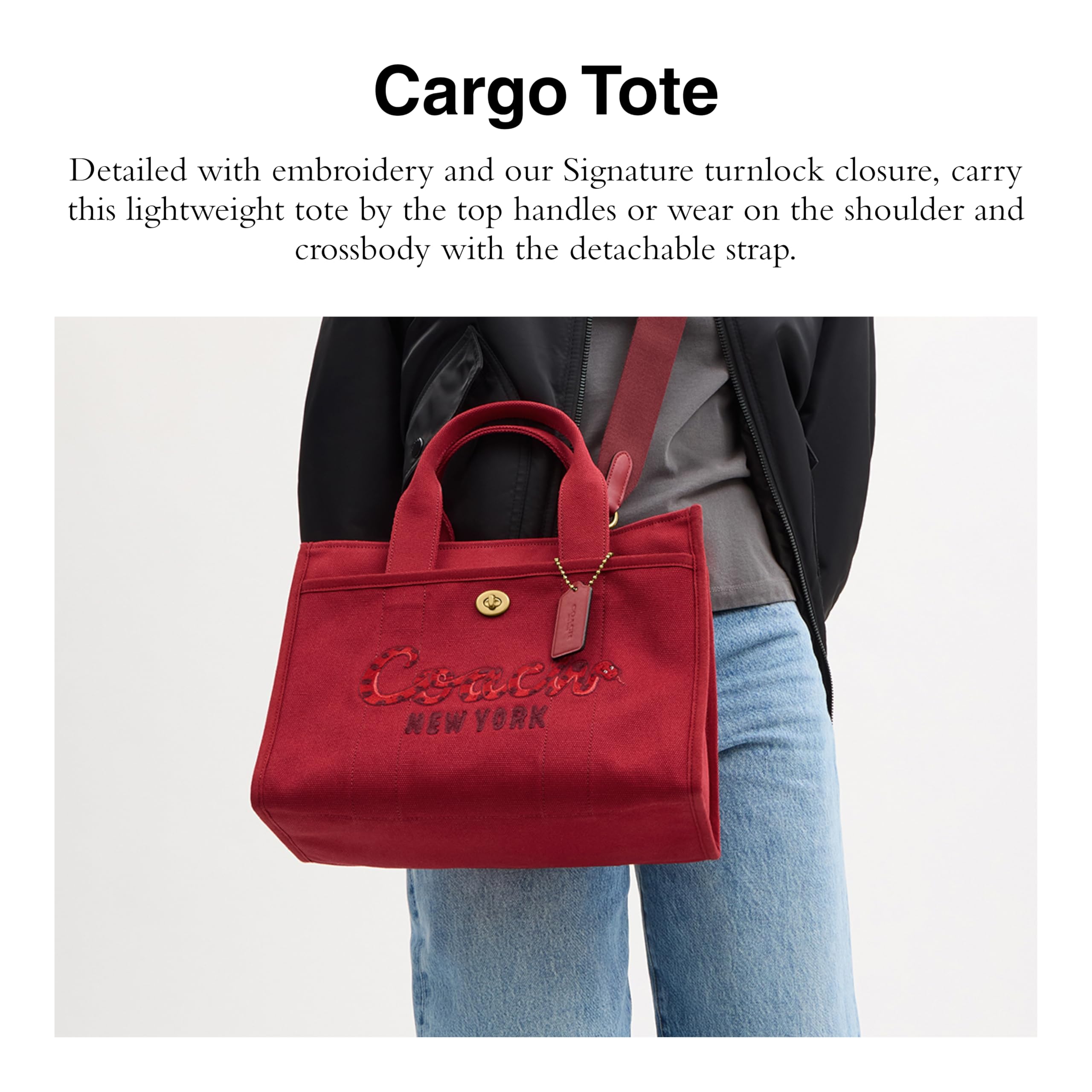 Coach Women’s Cargo Tote