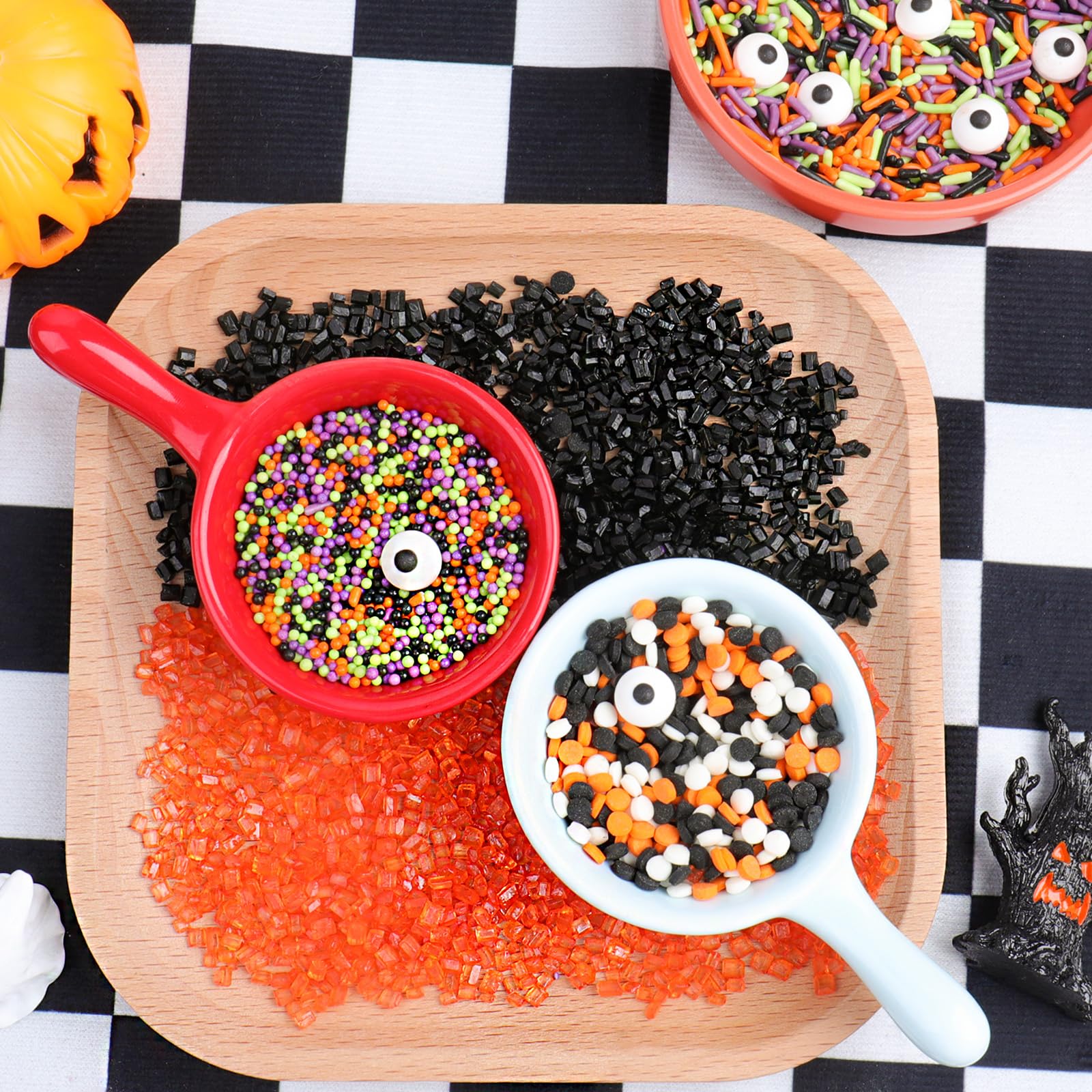 Sprinkles for Cake Decorating, 4.8oz Chocolate Sugar Sprinkles with Nonpareils Stars Sanding Sugar Confetti and Jimmies for Cake Cupcake Cookie Baking Dessert Donuts Topping
