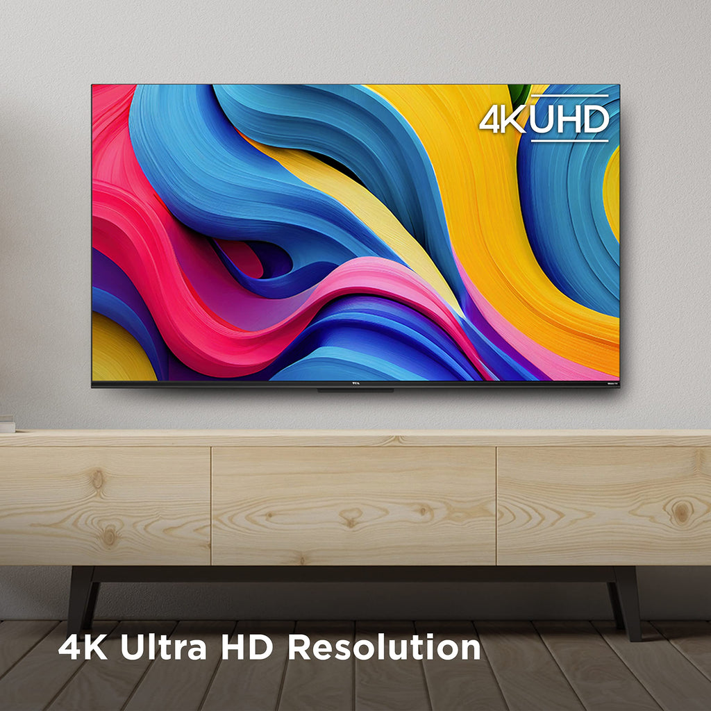 TCL 43-Inch Class S4 4K LED Smart TV with Roku TV (43S450R, 2023 Model), Dolby Vision, HDR, Dolby Atmos, Works with Alexa, Google Assistant and Apple HomeKit Compatibility, Streaming UHD Television