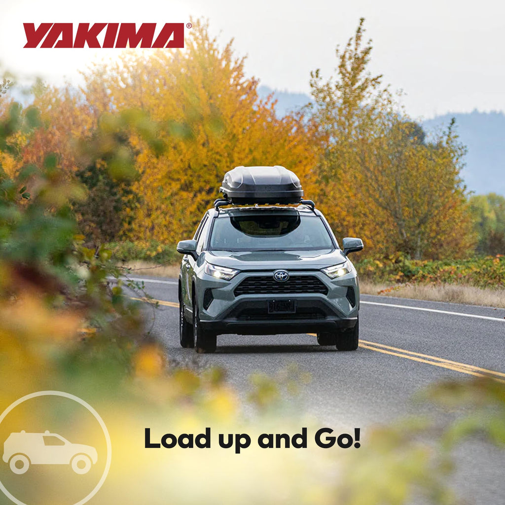 Yakima SkyBox NX 16 LG Rooftop Cargo Carrier, Hard Top Shell Box with SKS Lock, Fits Streamline Crossbars, 16 Cubic Feet, Black - Car and SUV Roof Storage for Luggage and Travel Accessories