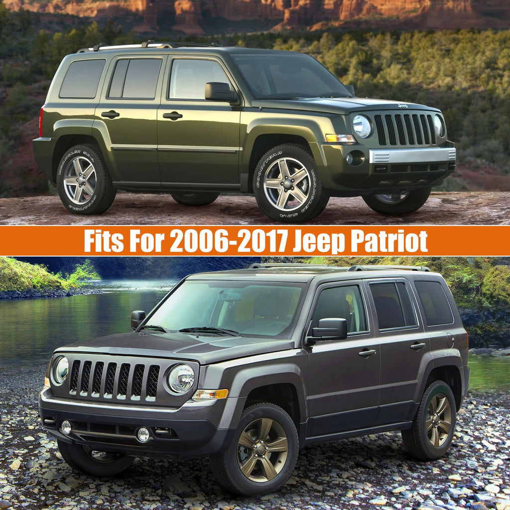 Waterproof Car Cover Replace for 1993-2010 Jeep Grand Cherokee, 6 Layers All Weather Car Cover with Zipper Door & Windproof Bands for Snow Rain Dust Protection