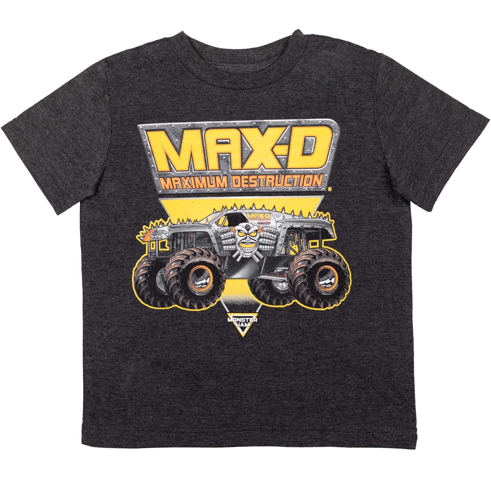 Monster Jam El Toro Loco Zombie Maximum Destruction 4 Pack Graphic T-Shirts Toddler to Big Kid
