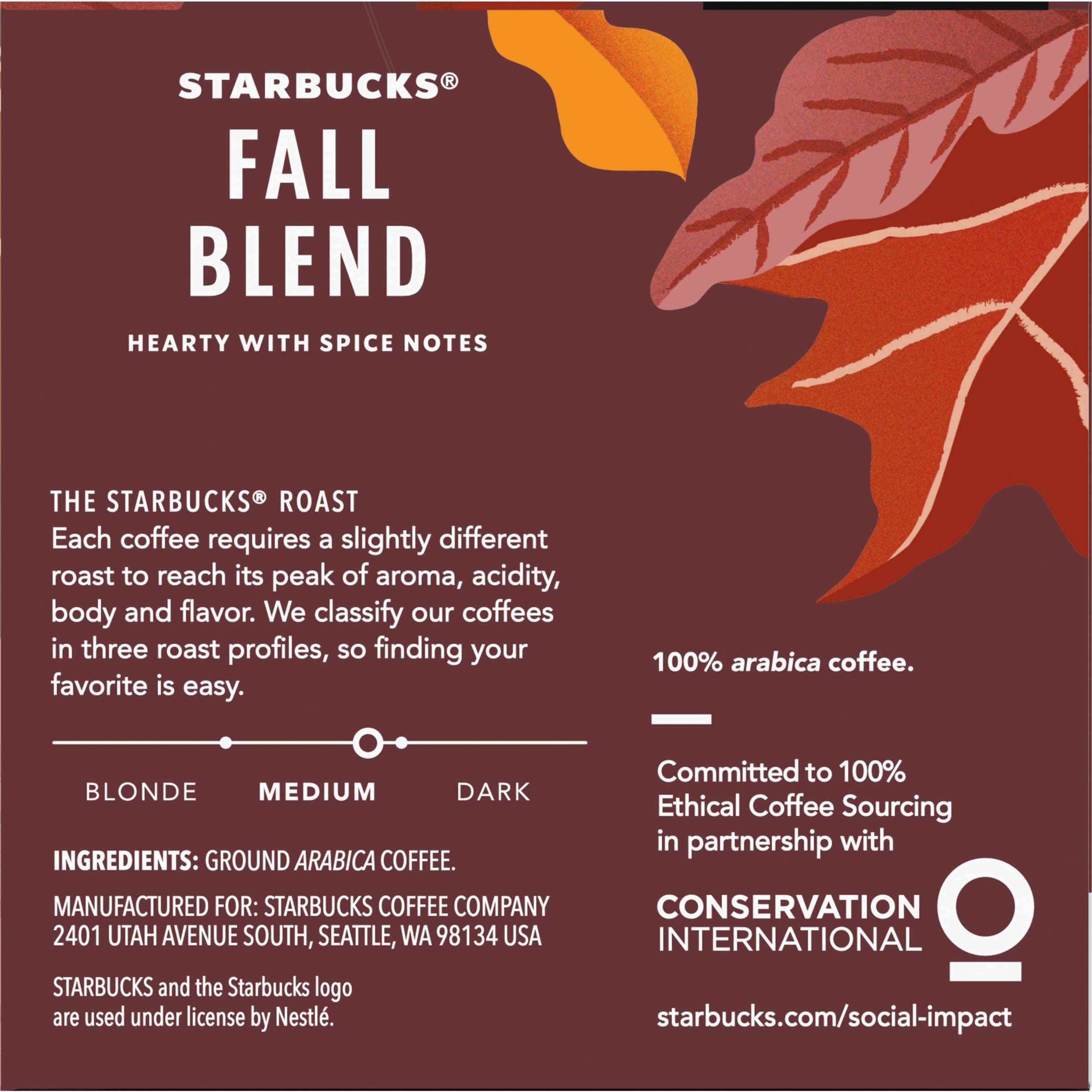 Starbucks Coffee K-Cup Variety Pack, 1 Cinnamon Dolce, 1 Hazelnut, 1 Mocha, 1 Cr�me Brulee, 1 Maple Pecan, 1 Caramel, 10 CT K-Cups, 1 CT
