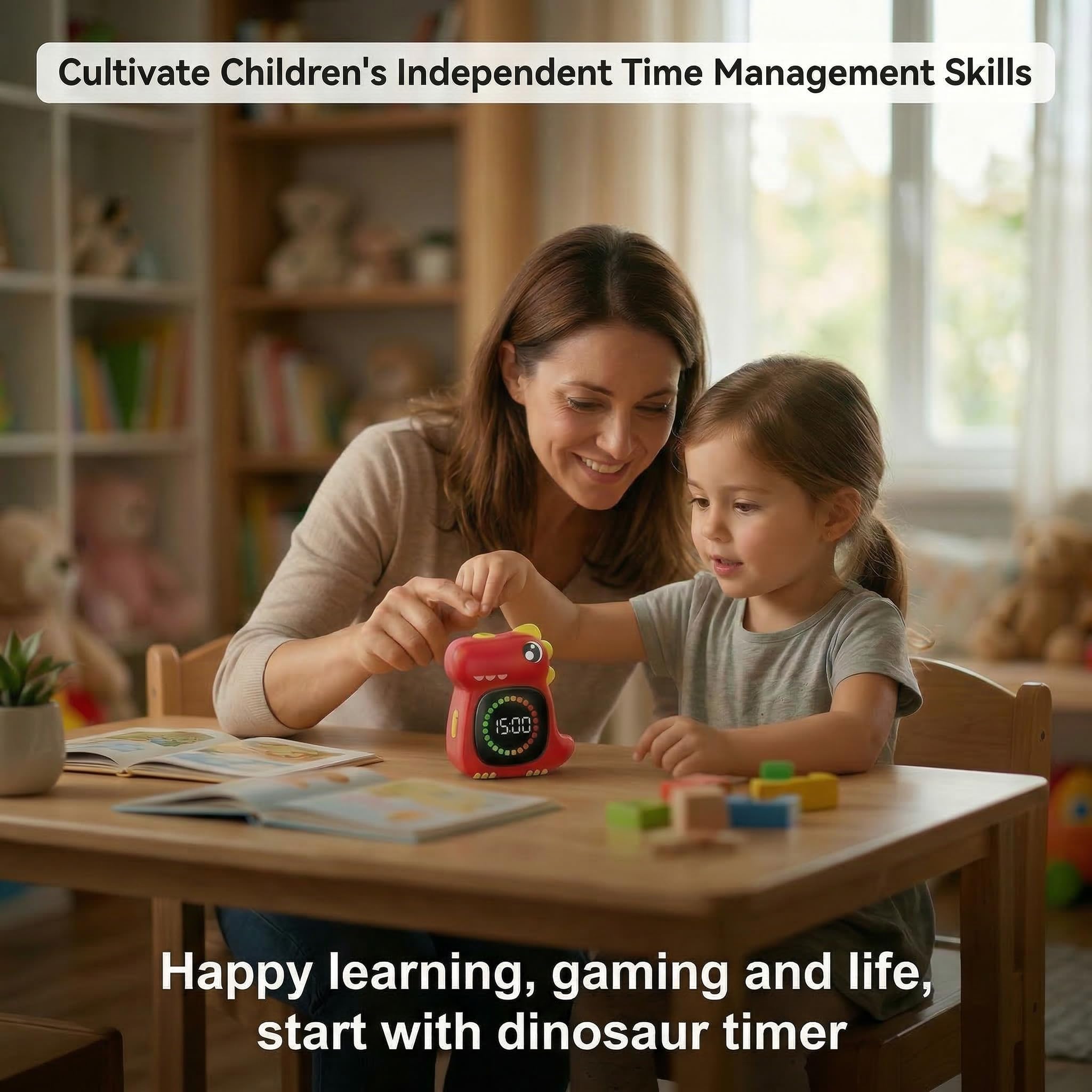 Visual Timer for Kids 99 Minute Digital Cute Kids Visual Timer Classroom Timer for Home School Study Teaching Time Management Countdown Timer