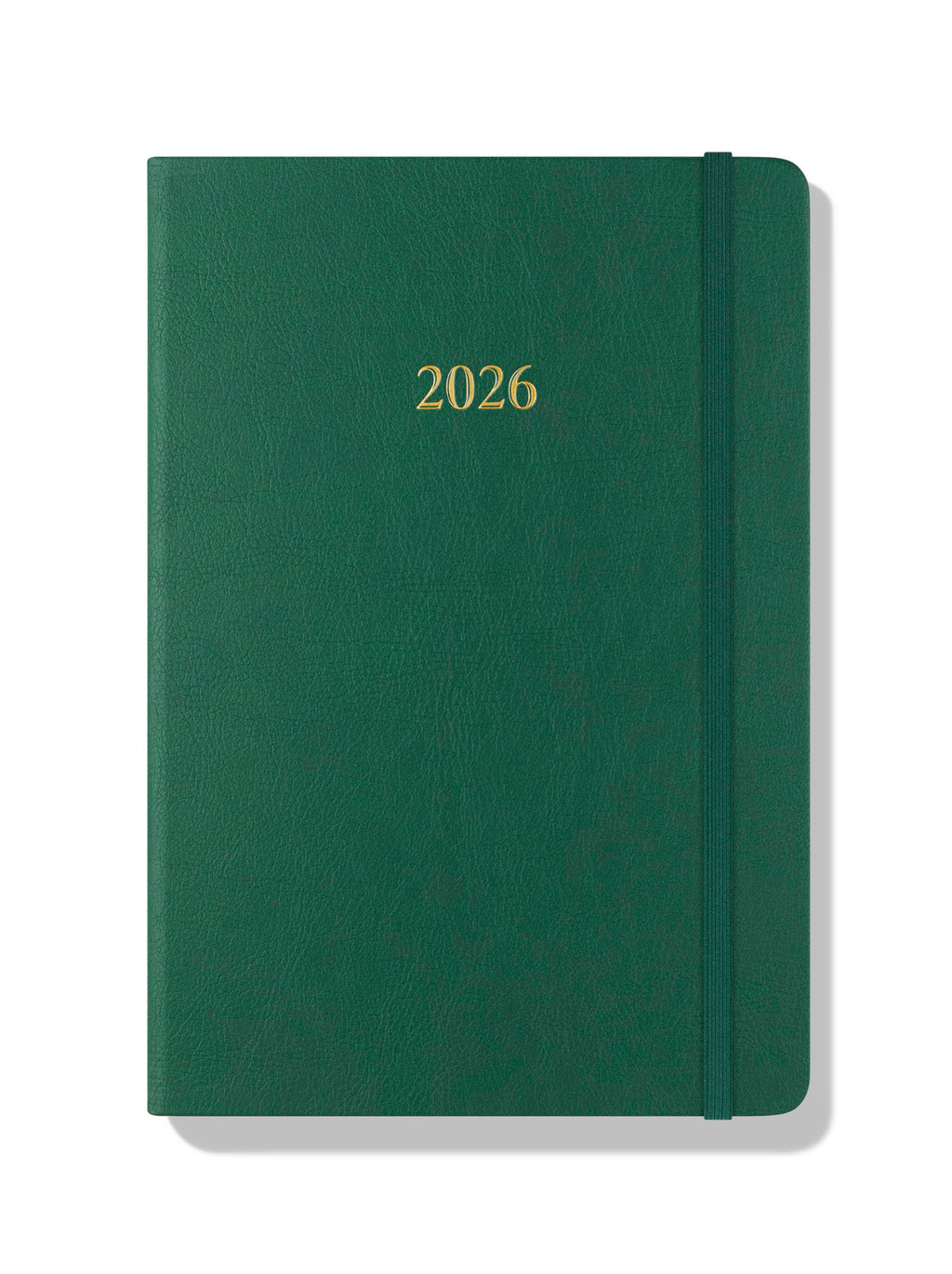 Wykeham's Executive 2026 Daily Journal Planner – US Public Holidays & Format – Customization Available (Brown, 6" x 4.5")
