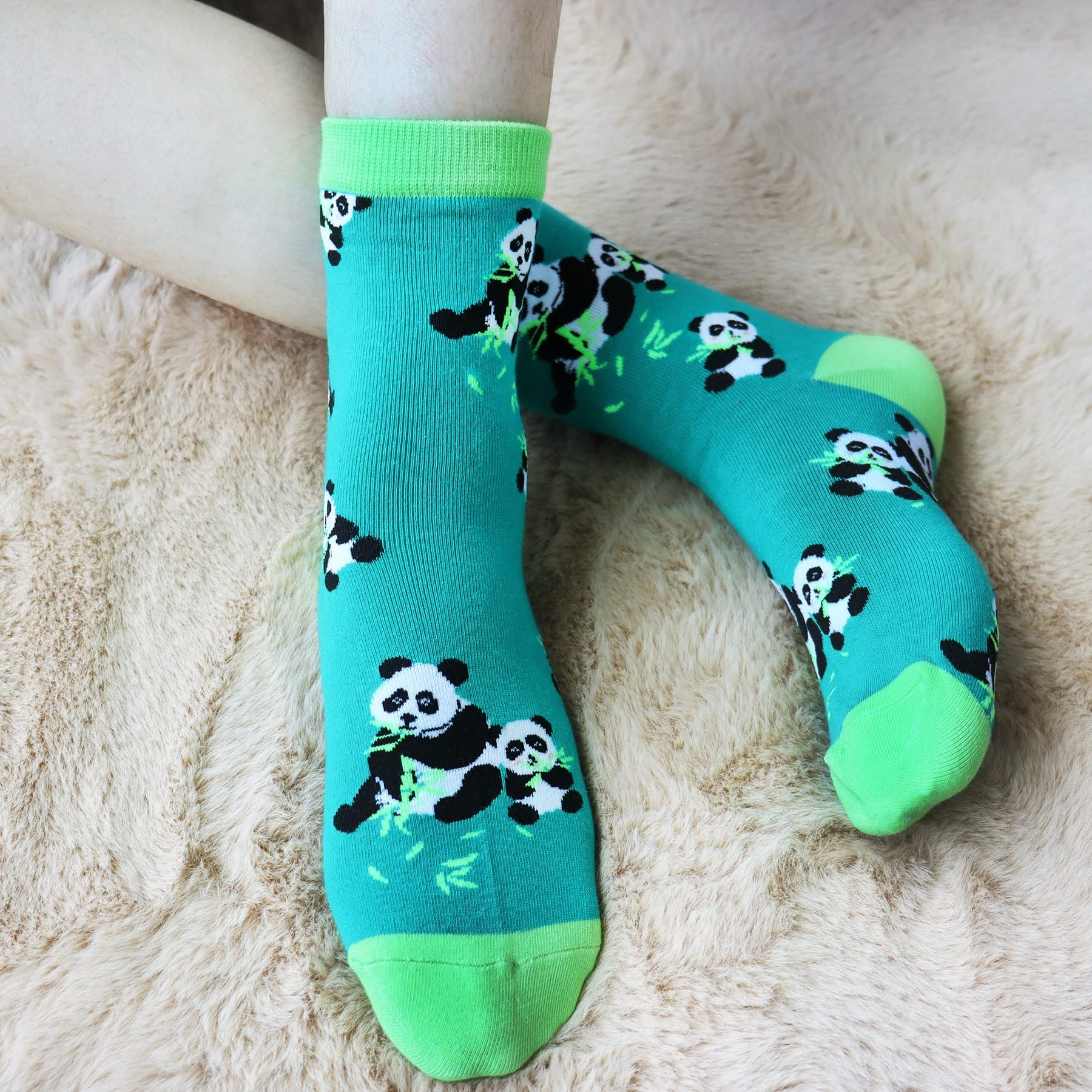 Jeasona Women's Cute Socks Funny Christmas Birthday Gifts for Women Mom Teenage Girls