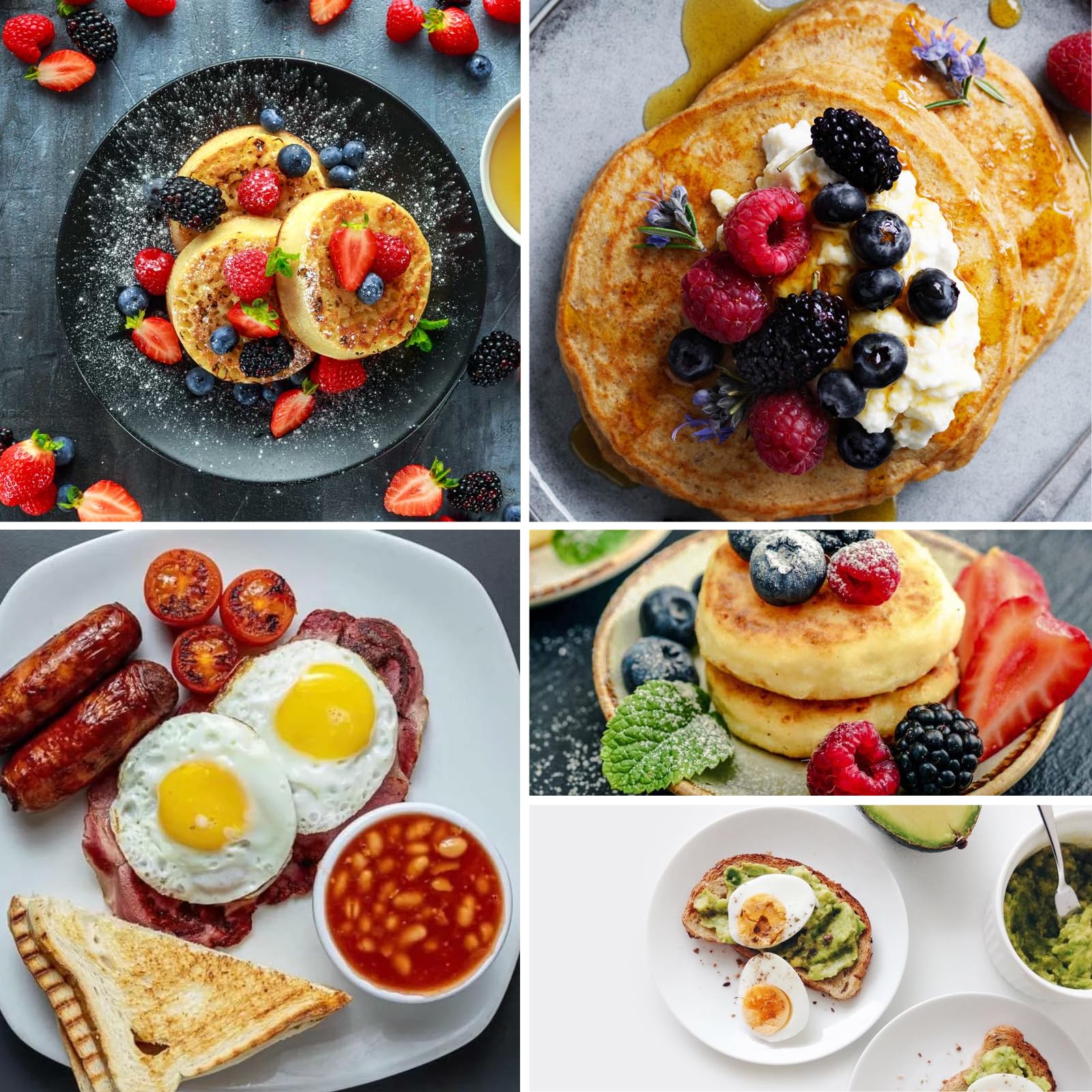 RICHSC-PAN Stainless Steel Perforated Tart Ring Set, 16 Packs Food-Grade, 3.15 Inches and 2.36 Inches, Suitable for All Kinds of Small Fruit Tart Crusts.